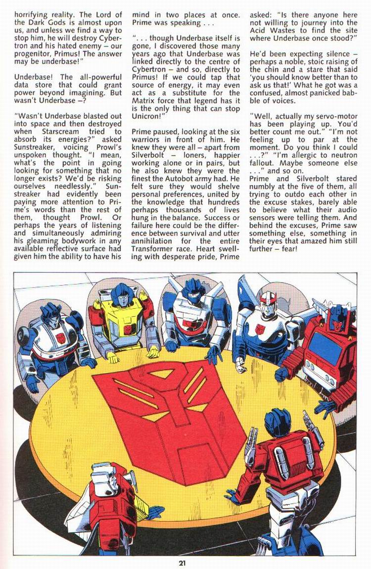Read online The Transformers Annual comic -  Issue #1990 - 5