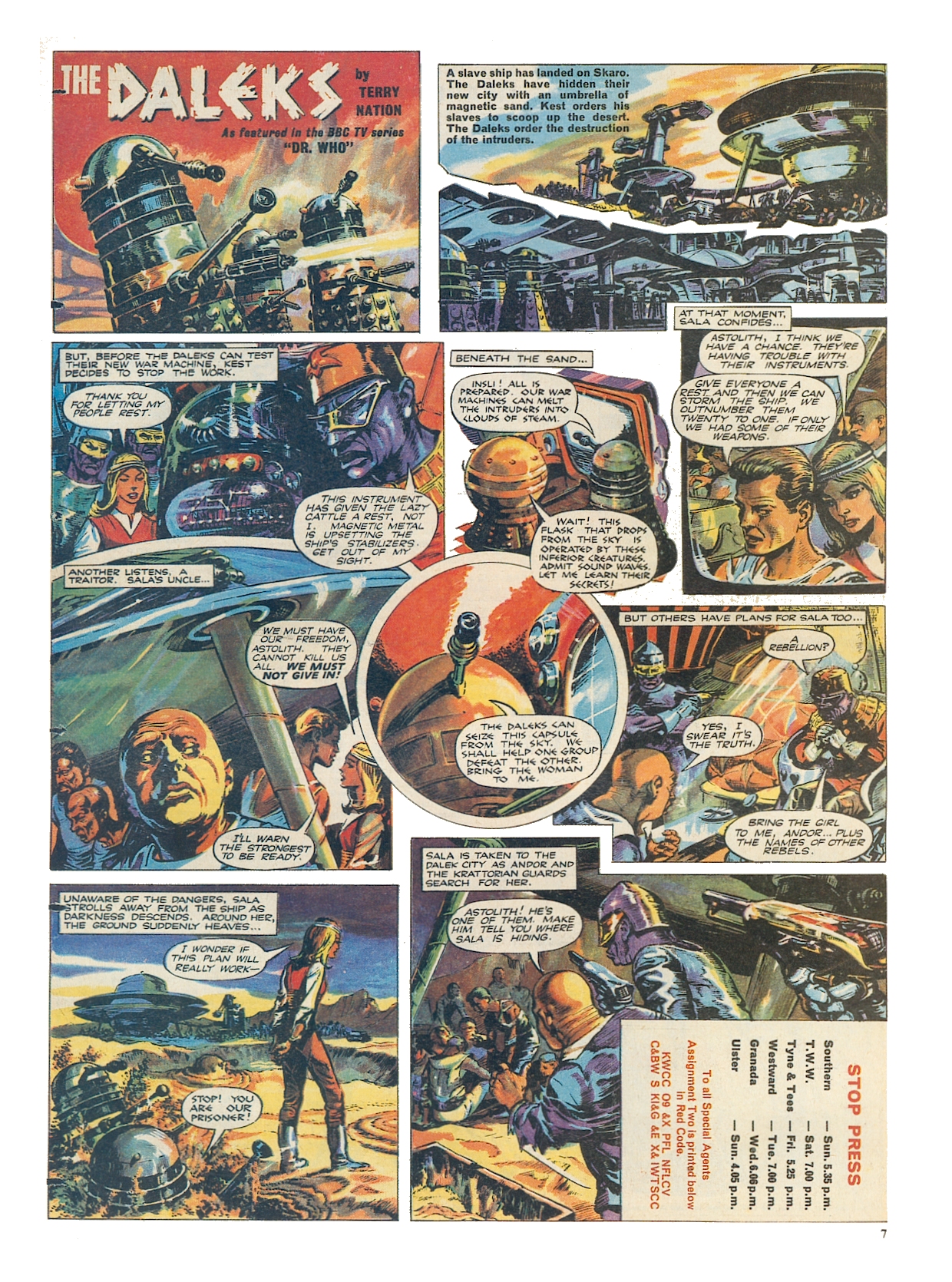 Read online Dalek Chronicles comic -  Issue # TPB - 7