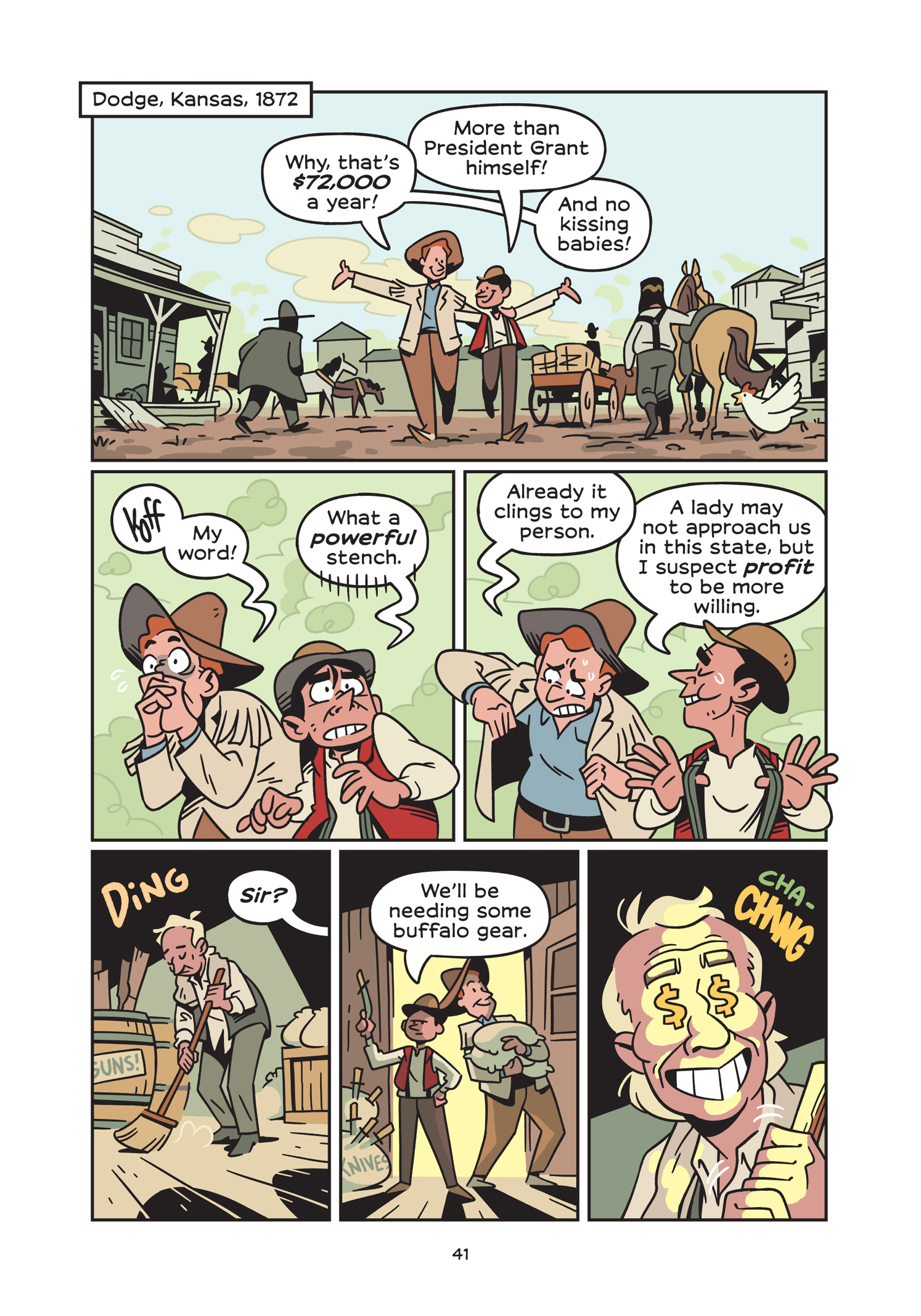 Read online History Comics comic -  Issue # The American Bison - The Buffalos Survival Tale - 47