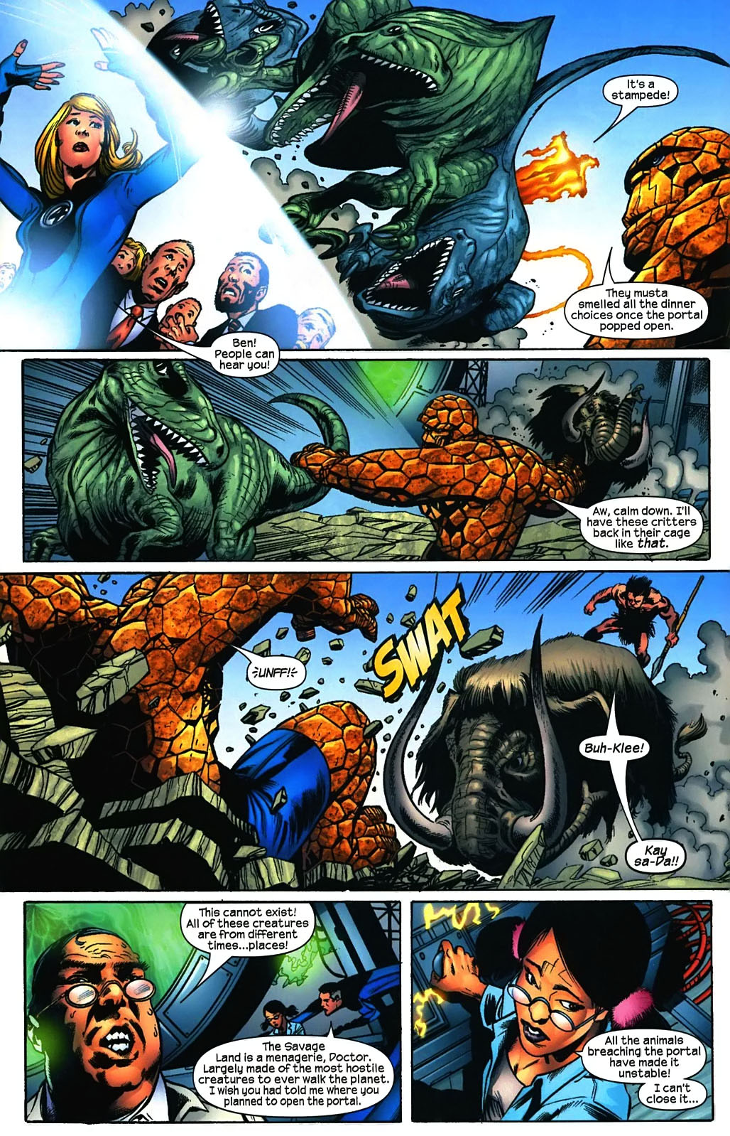 Read online Marvel Adventures Fantastic Four comic -  Issue #5 - 7