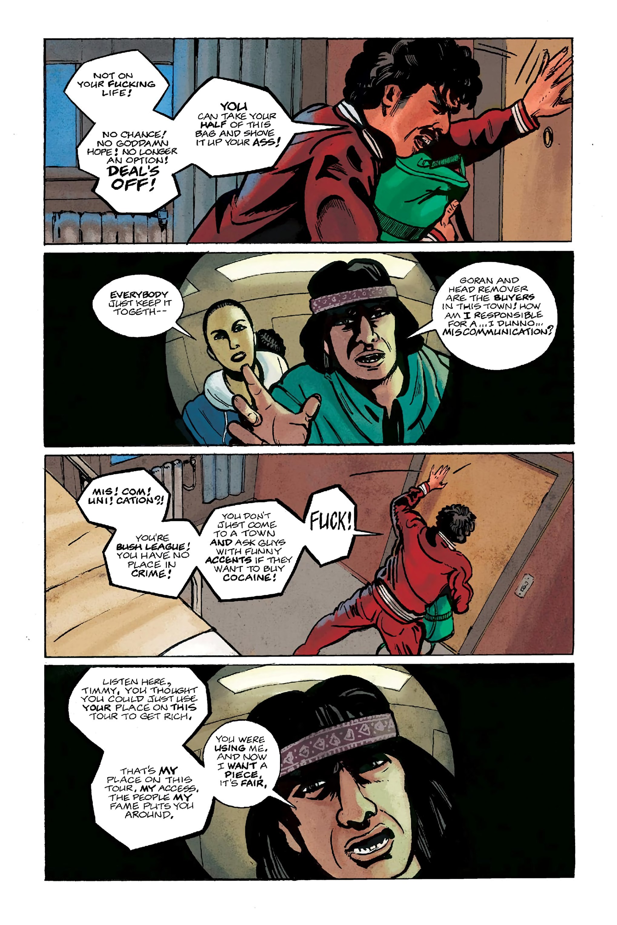 Read online Stringer: A Crime Thriller comic -  Issue # TPB - 116