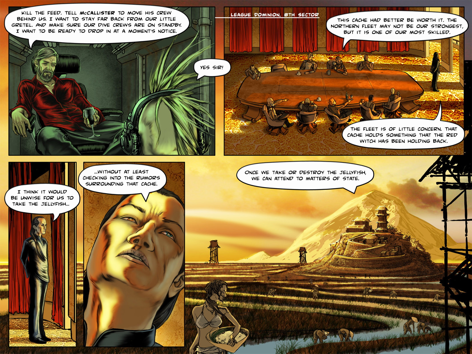 Read online Azure comic -  Issue #5 - 5