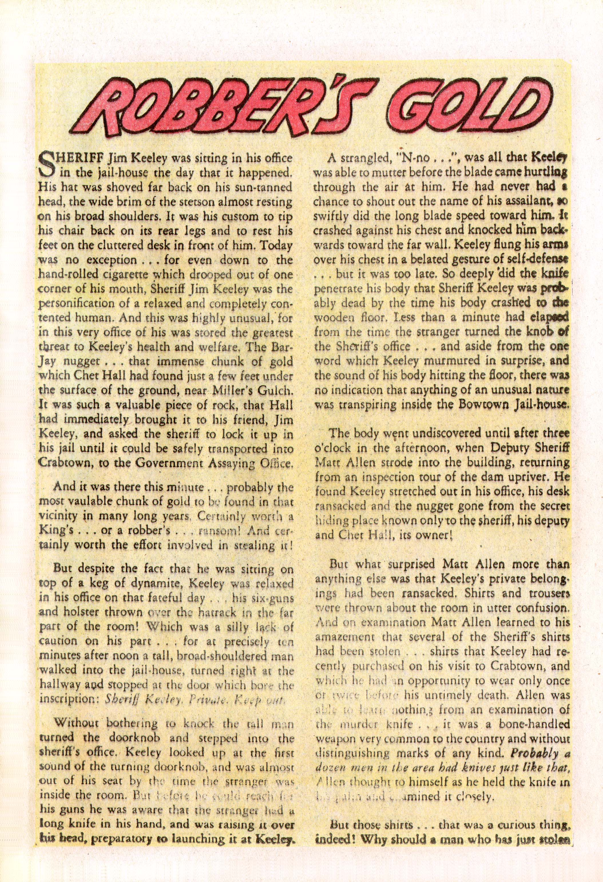 Read online Lone Eagle comic -  Issue #1 - 25