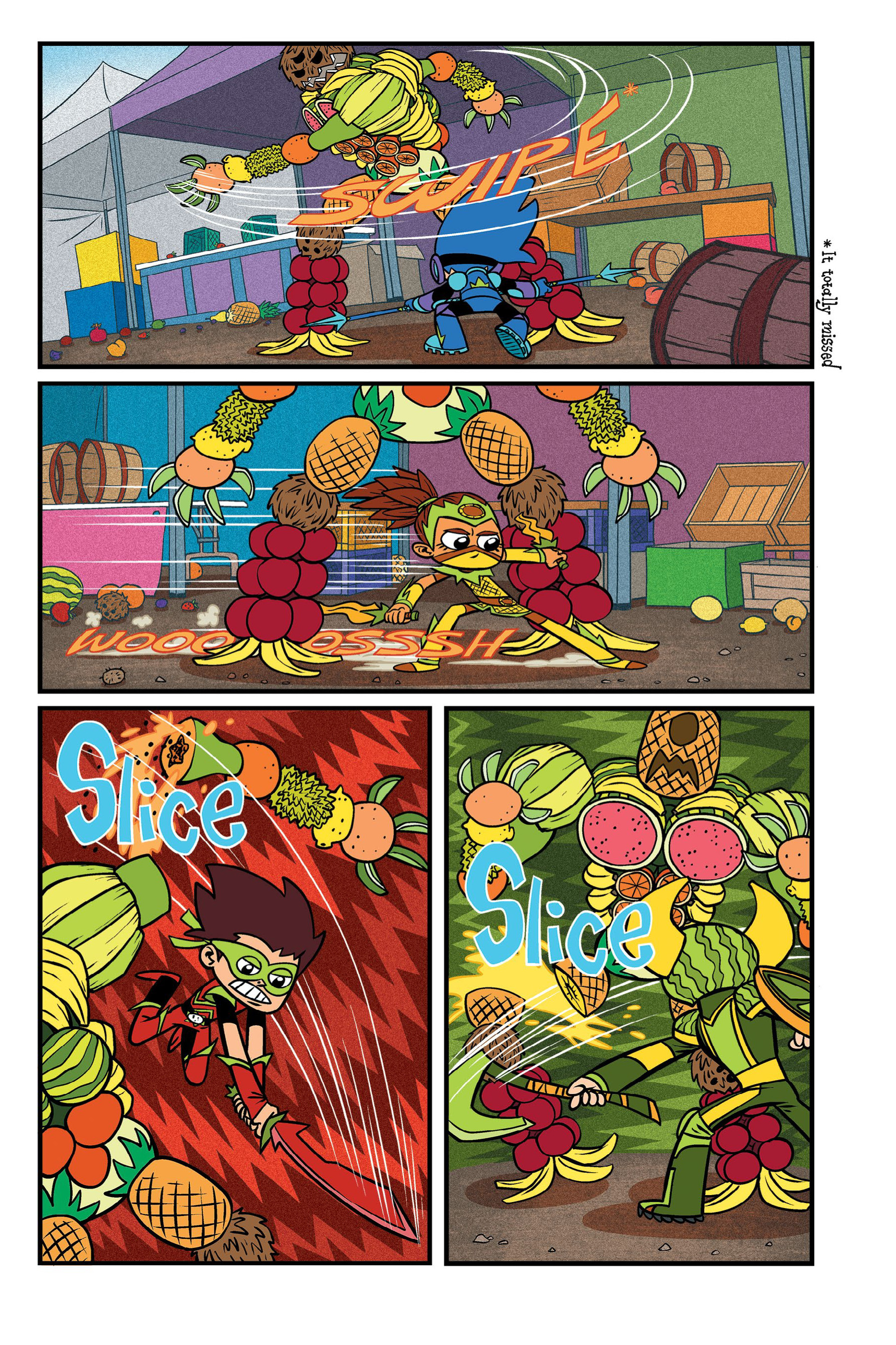 Read online Fruit Ninja: Frenzy Force comic -  Issue # TPB - 43