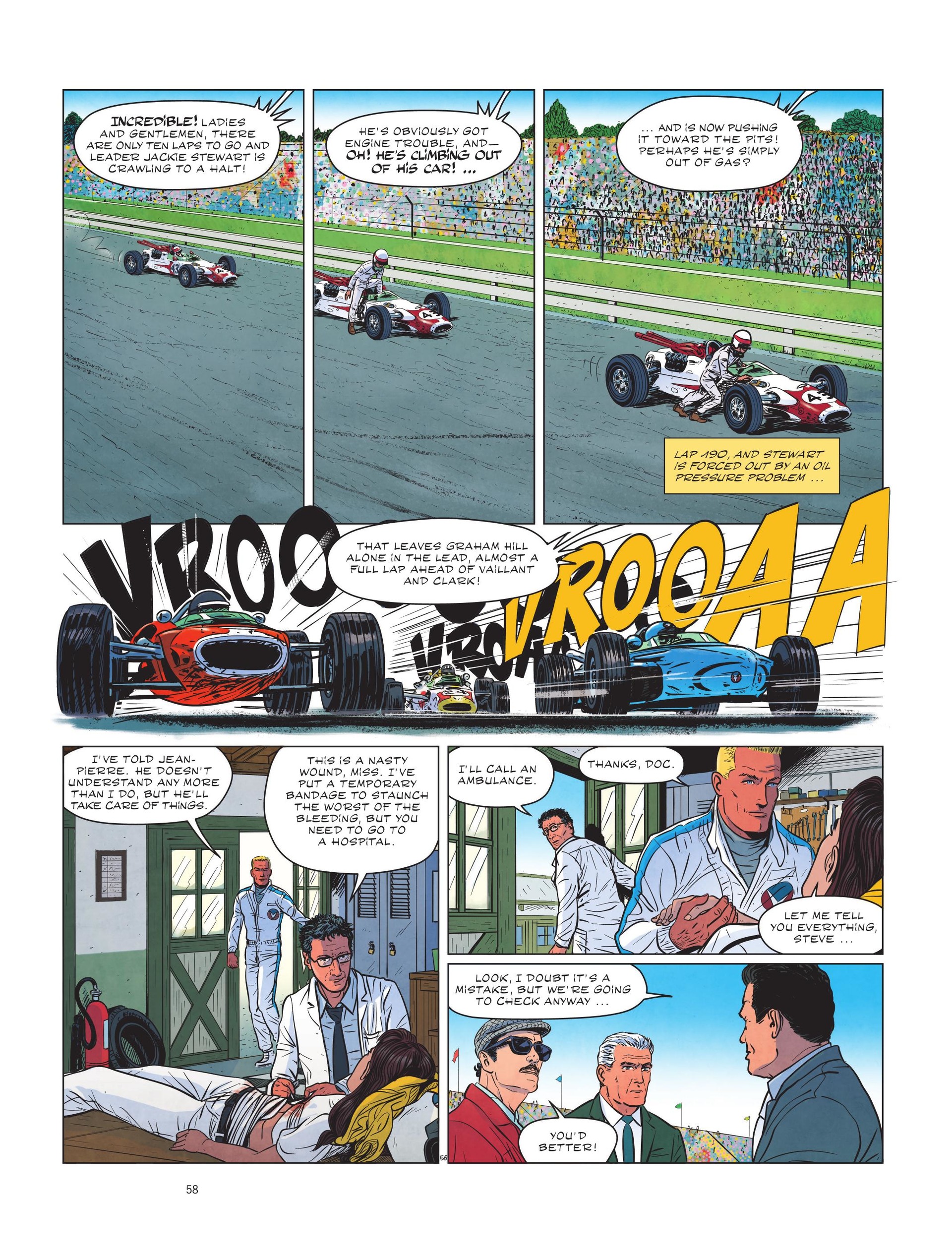 Read online Michel Vaillant: Legendary Races: In the Hell of Indianapolis comic -  Issue # Full - 59