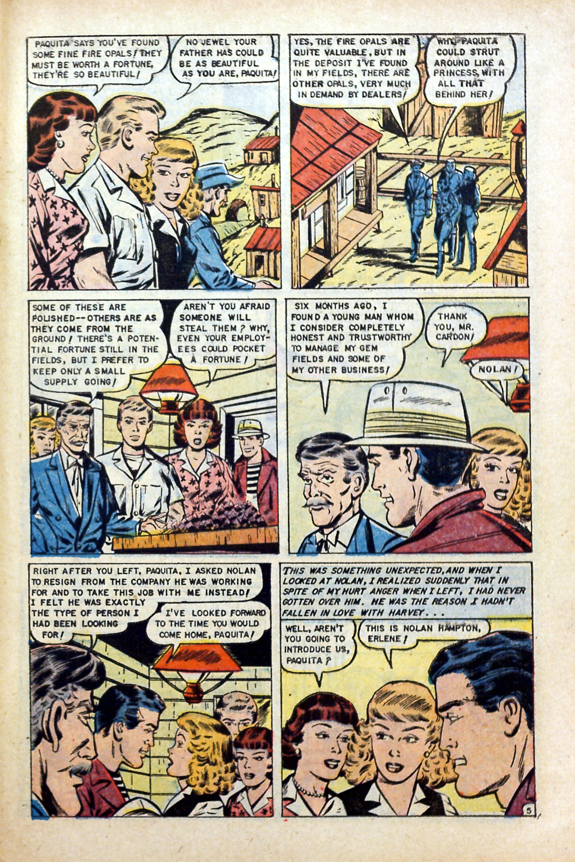Read online Glamorous Romances comic -  Issue #90 - 31