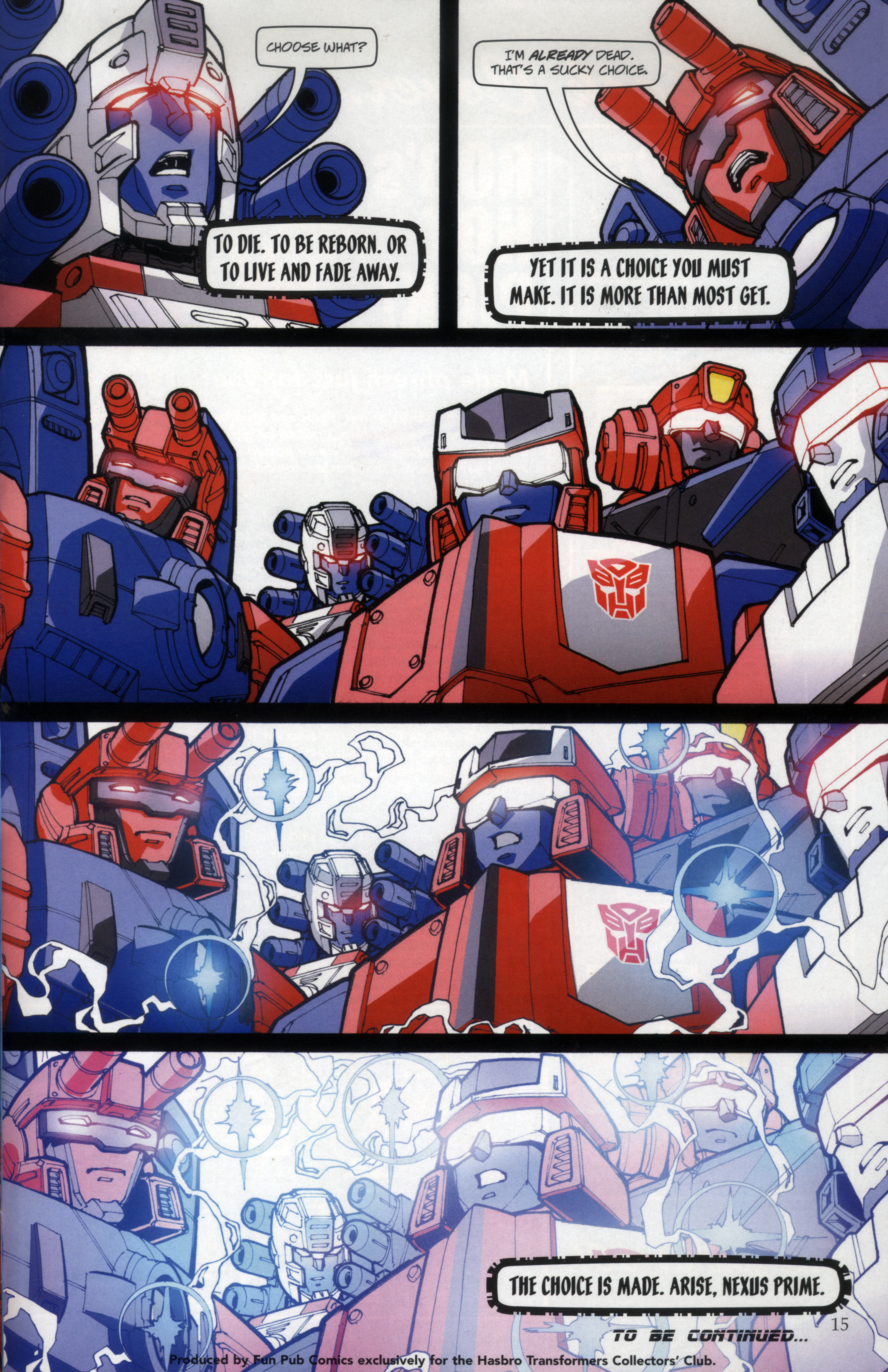 Read online Transformers: Collectors' Club comic -  Issue #29 - 15