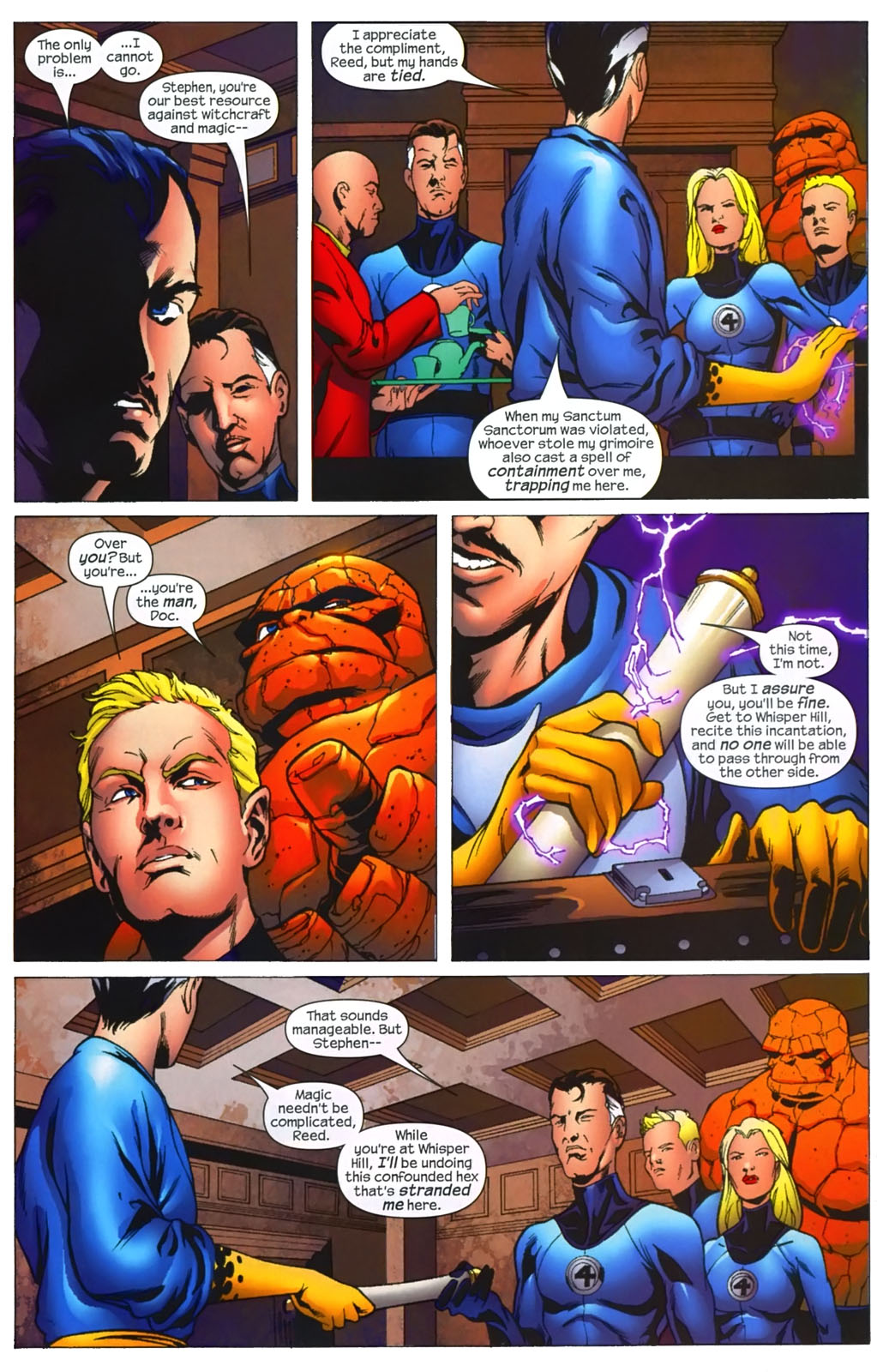 Read online Marvel Knights 4 comic -  Issue #26 - 7