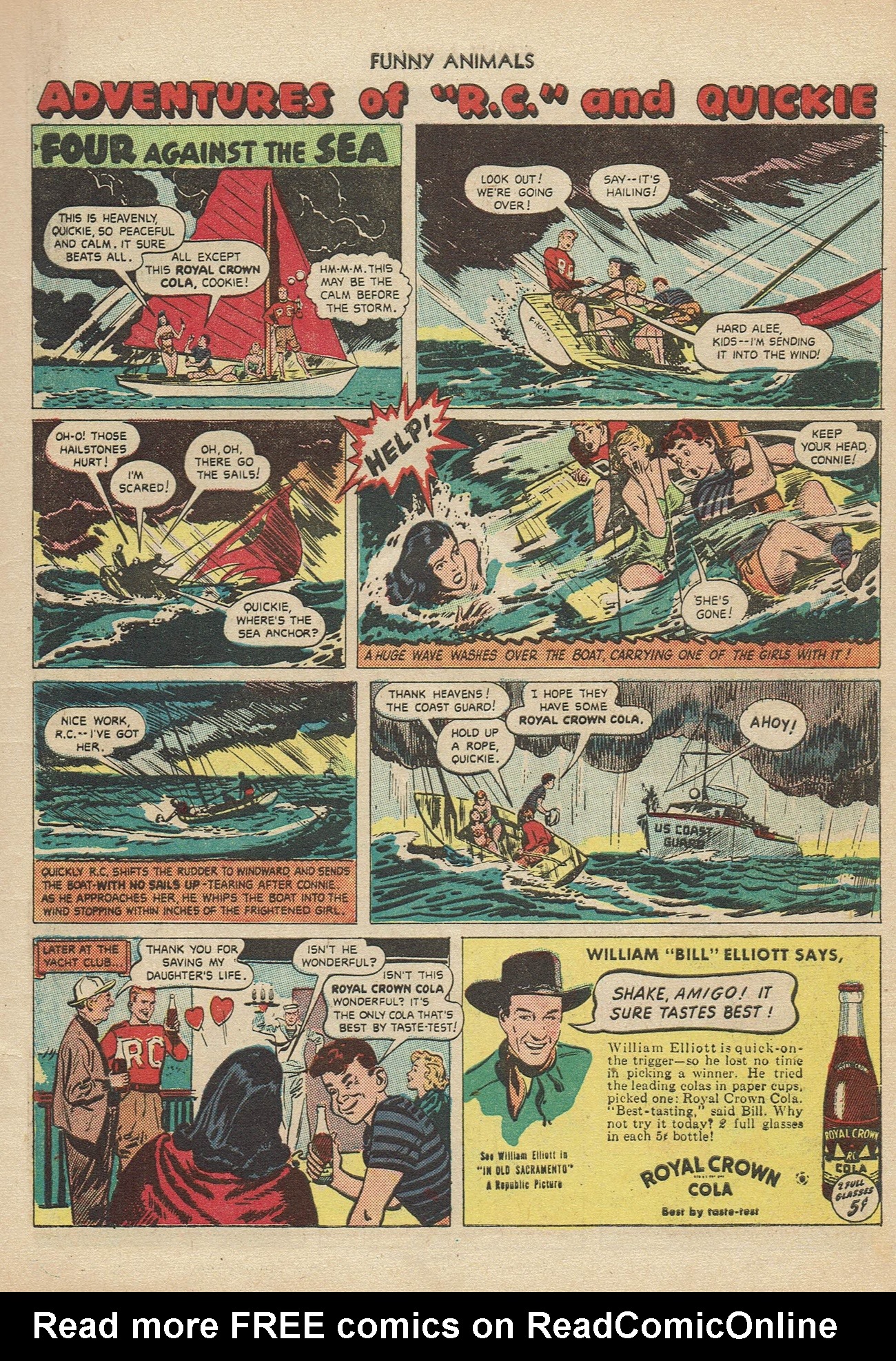 Read online Fawcett's Funny Animals comic -  Issue #39 - 11