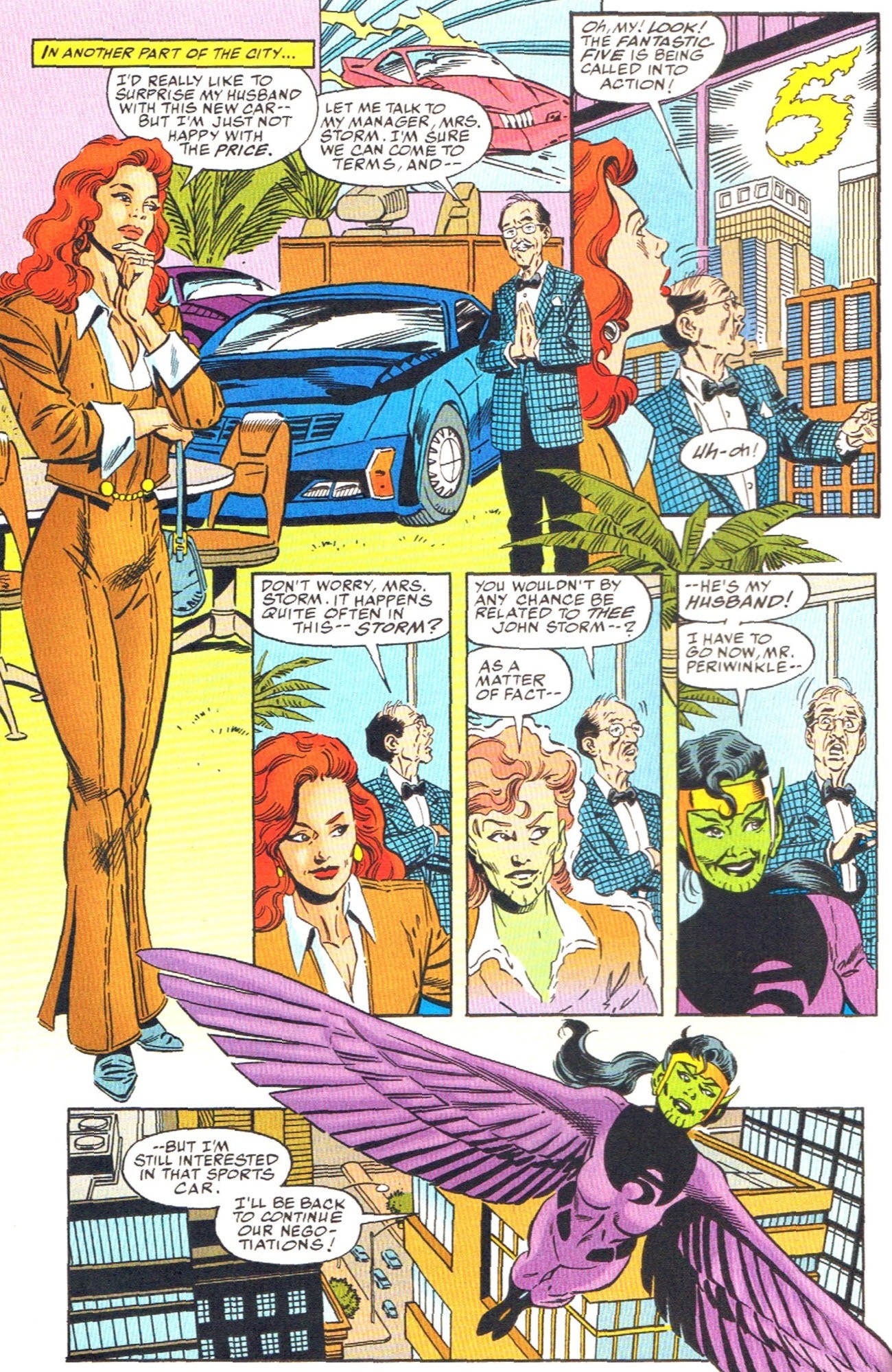Read online Fantastic Five comic -  Issue #1 - 4