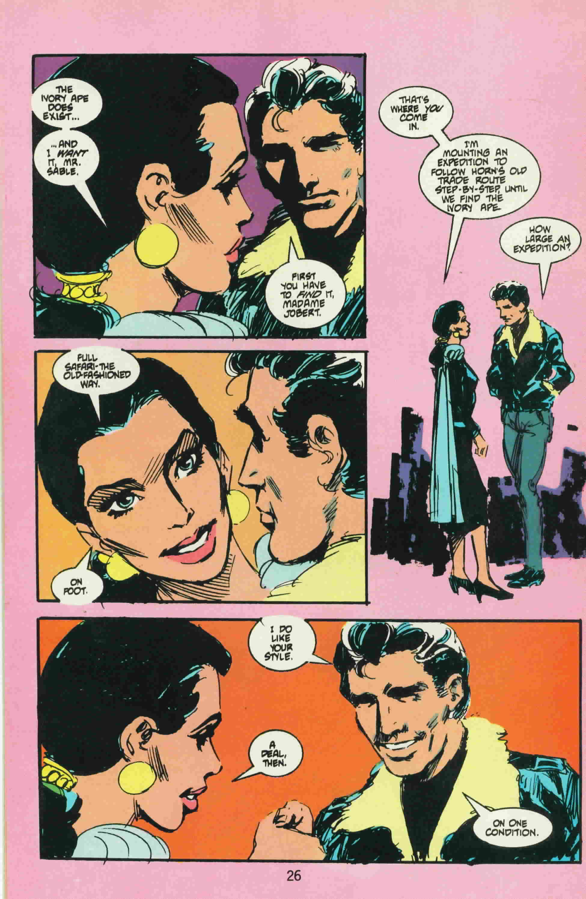 Read online Jon Sable, Freelance comic -  Issue #36 - 33