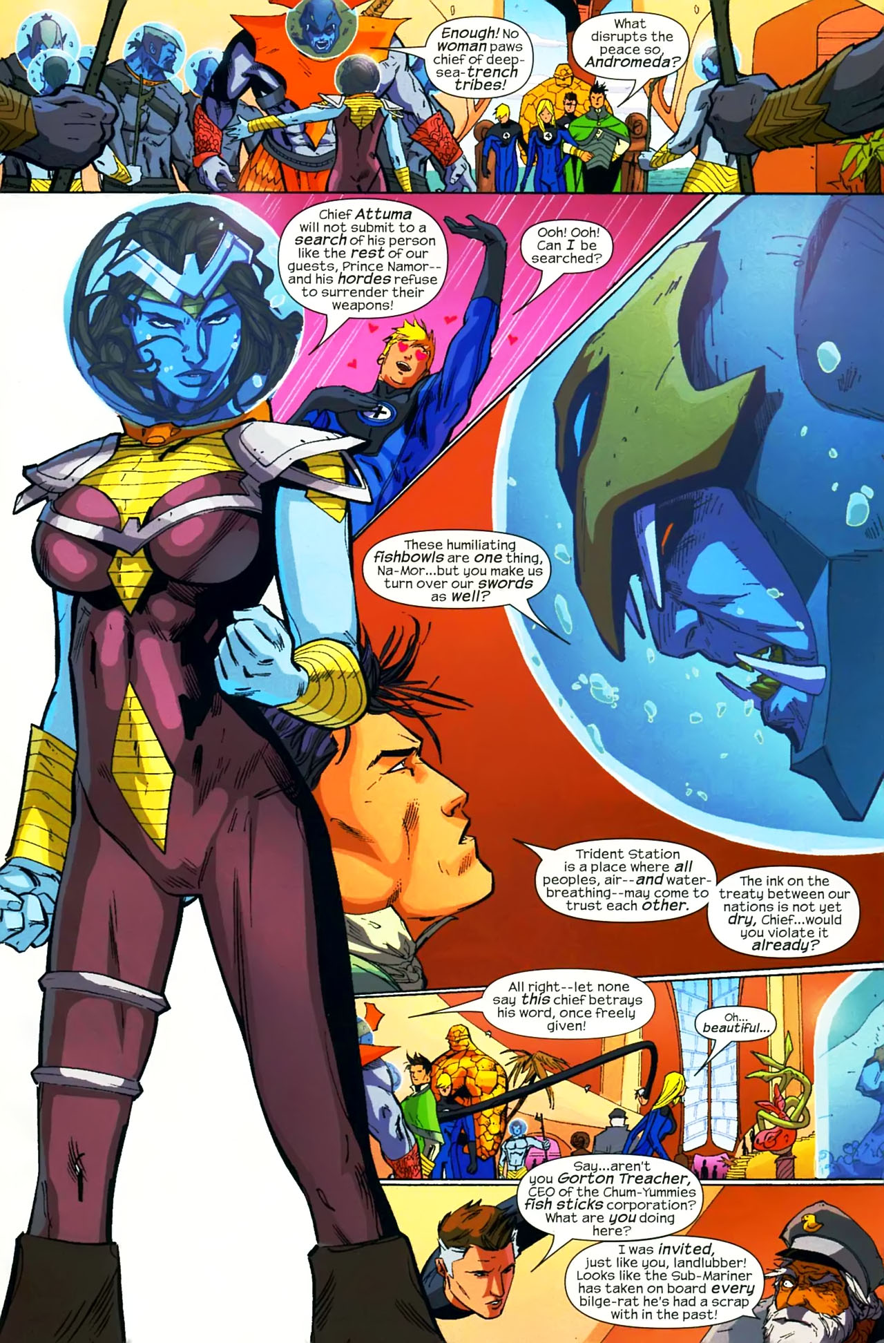 Read online Marvel Adventures Fantastic Four comic -  Issue #24 - 4