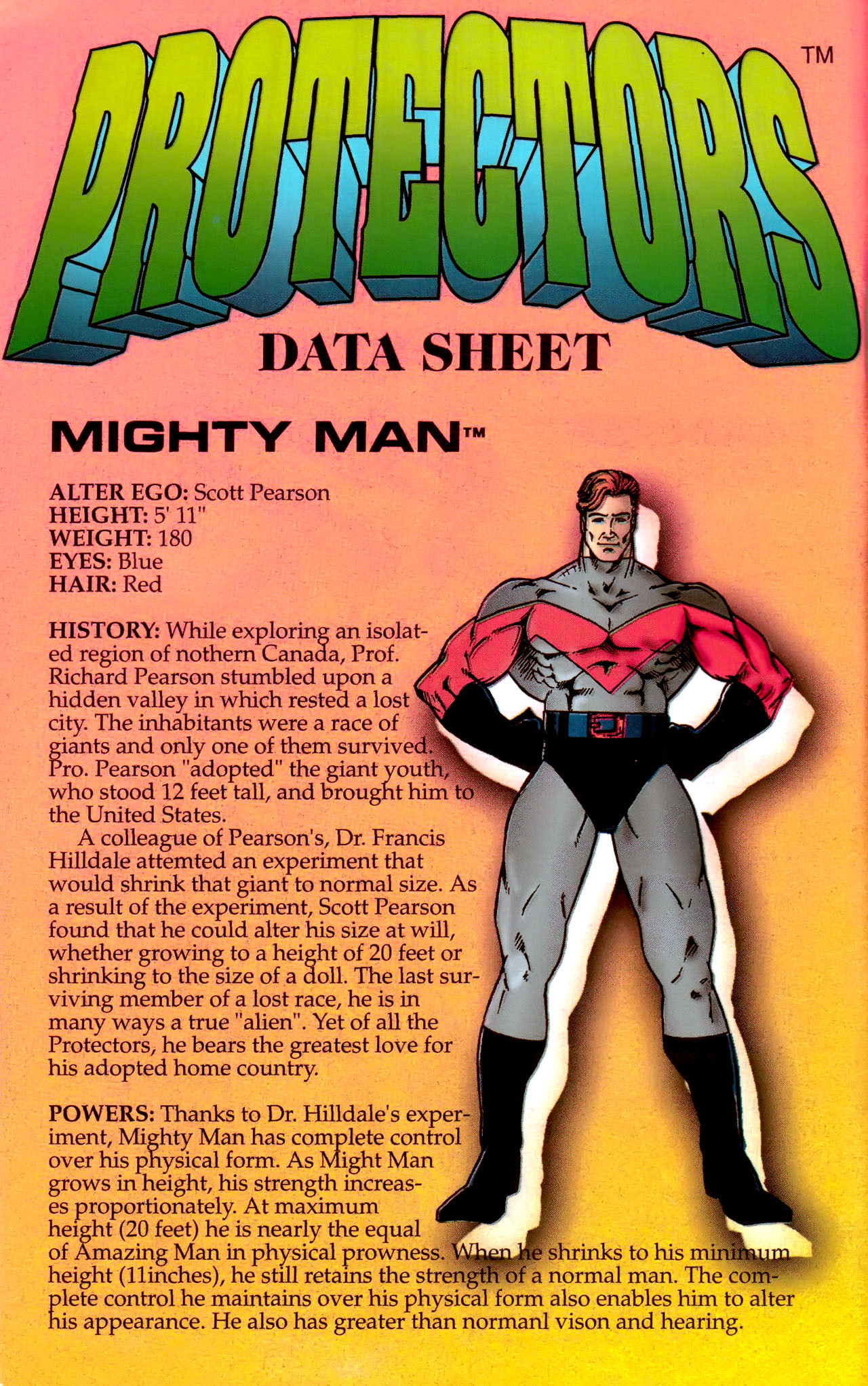 Read online The Protectors comic -  Issue # _Handbook - 18