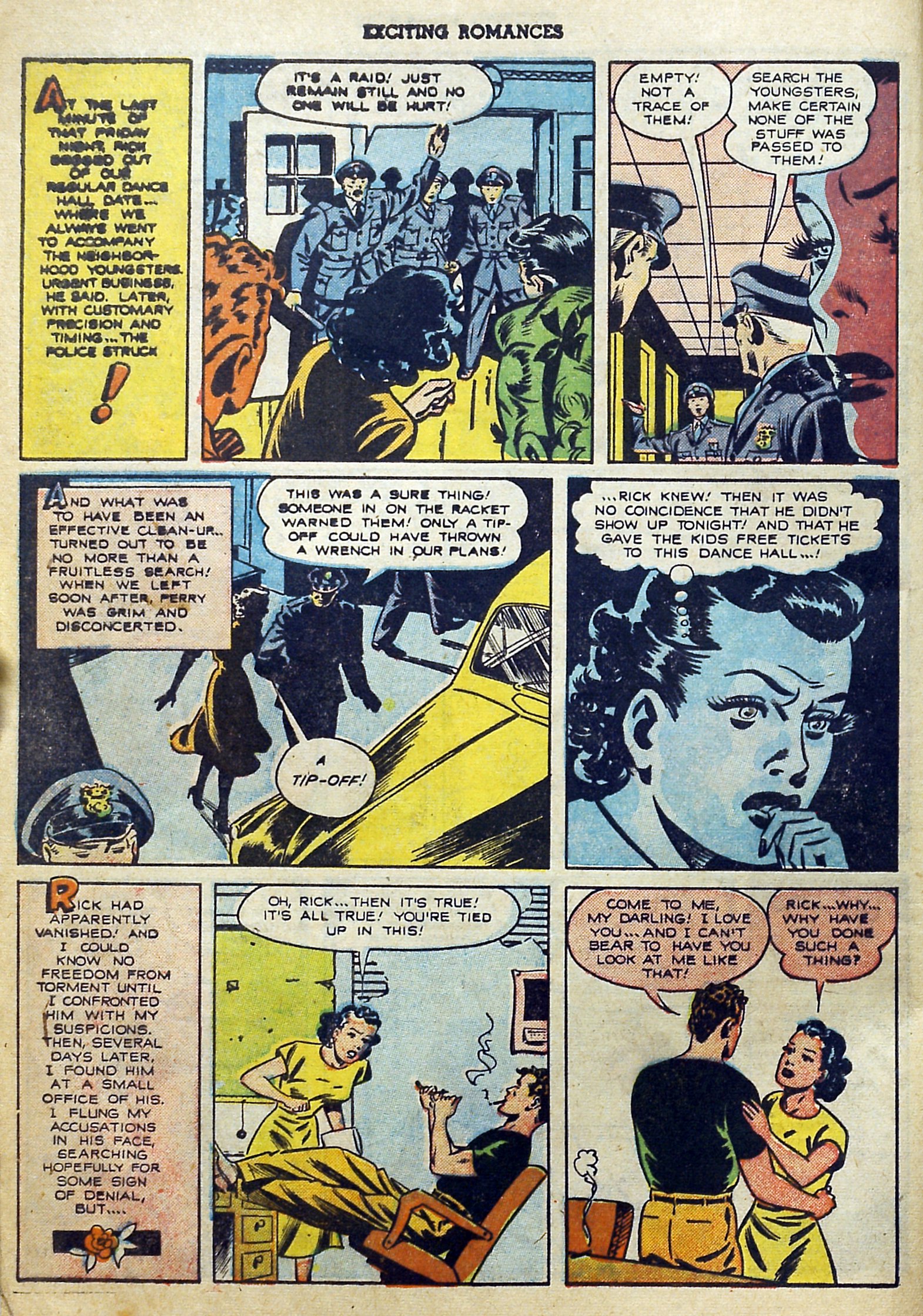 Read online Exciting Romances comic -  Issue #5 - 8