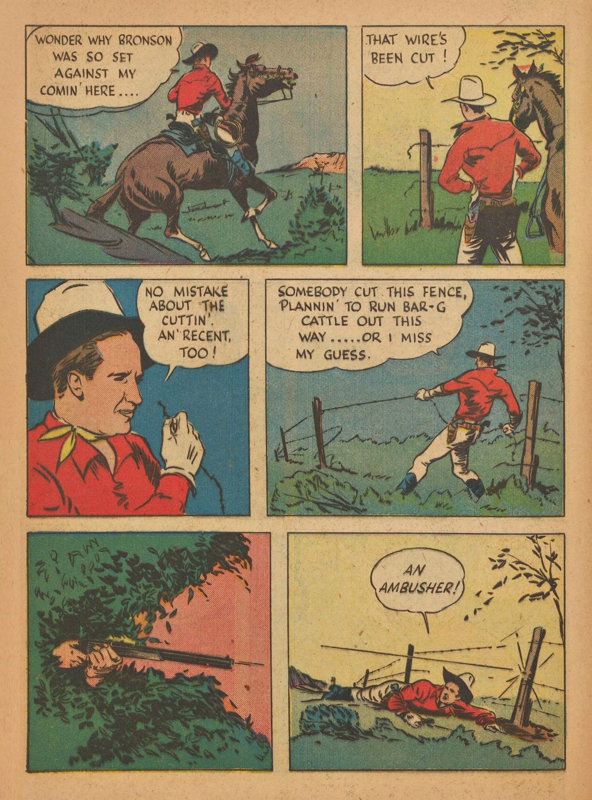 Read online Gene Autry Comics comic -  Issue #7 - 12
