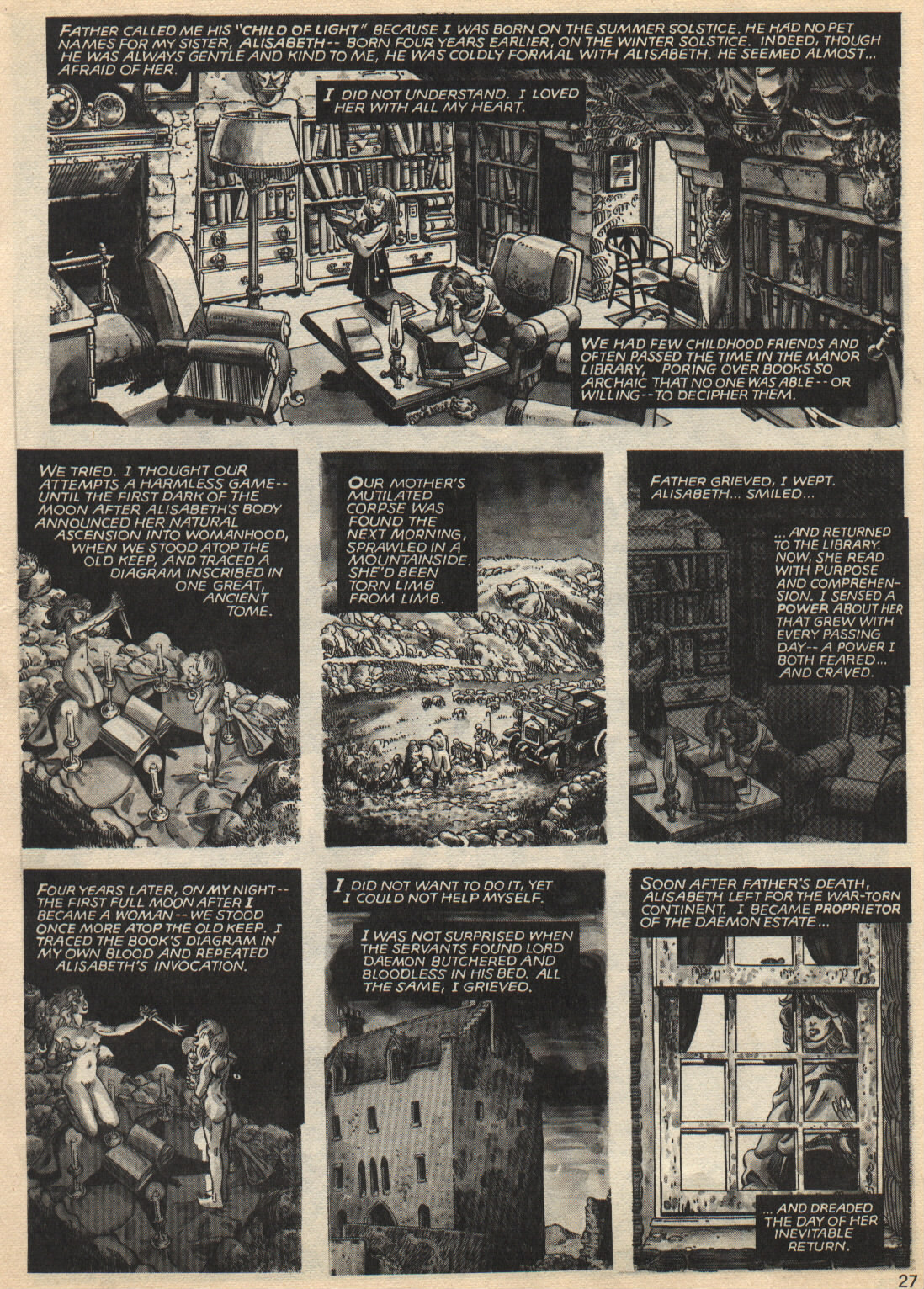 Read online Bizarre Adventures comic -  Issue #25 - 27