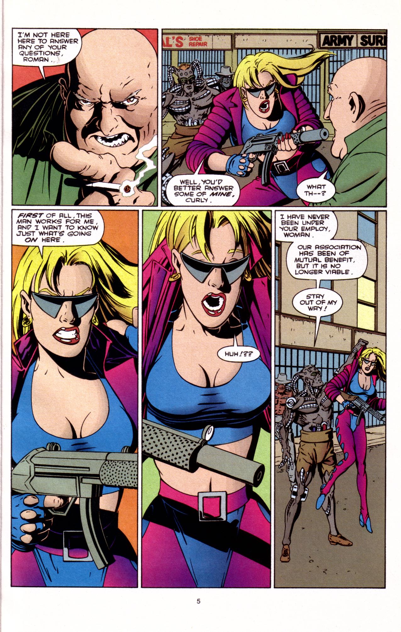 Read online Barb Wire (1994) comic -  Issue #5 - 6