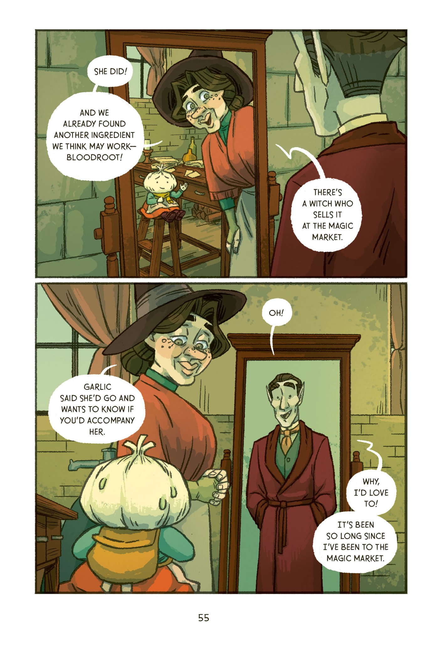 Read online Garlic & the Witch comic -  Issue # TPB (Part 1) - 60
