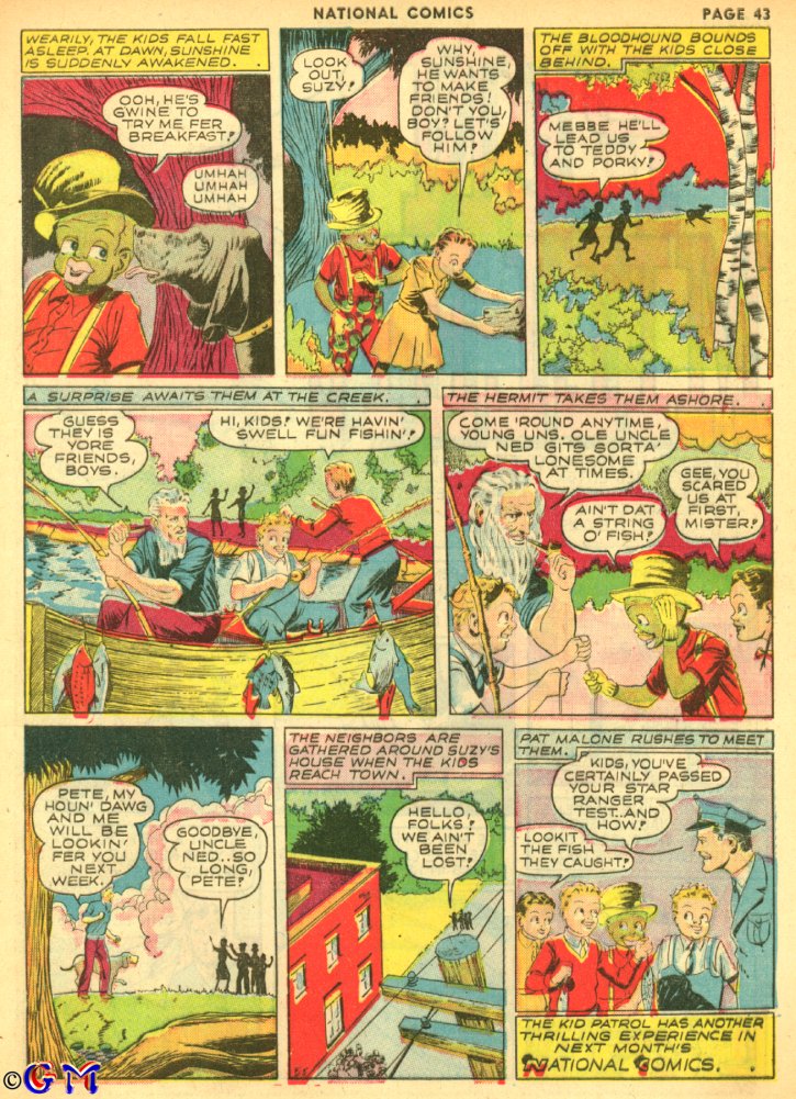 Read online National Comics comic -  Issue #14 - 45