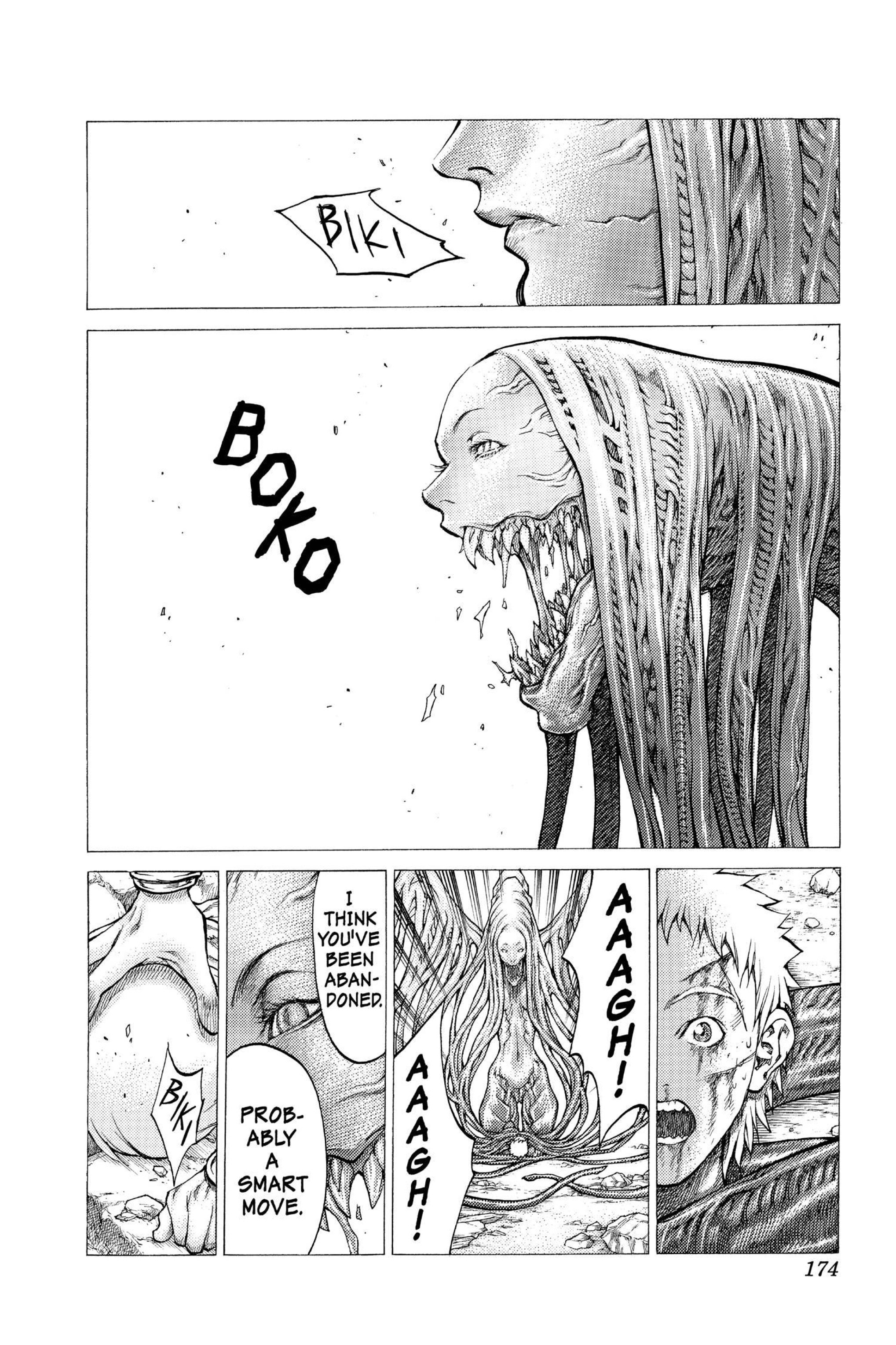Read online Claymore comic -  Issue #6 - 164