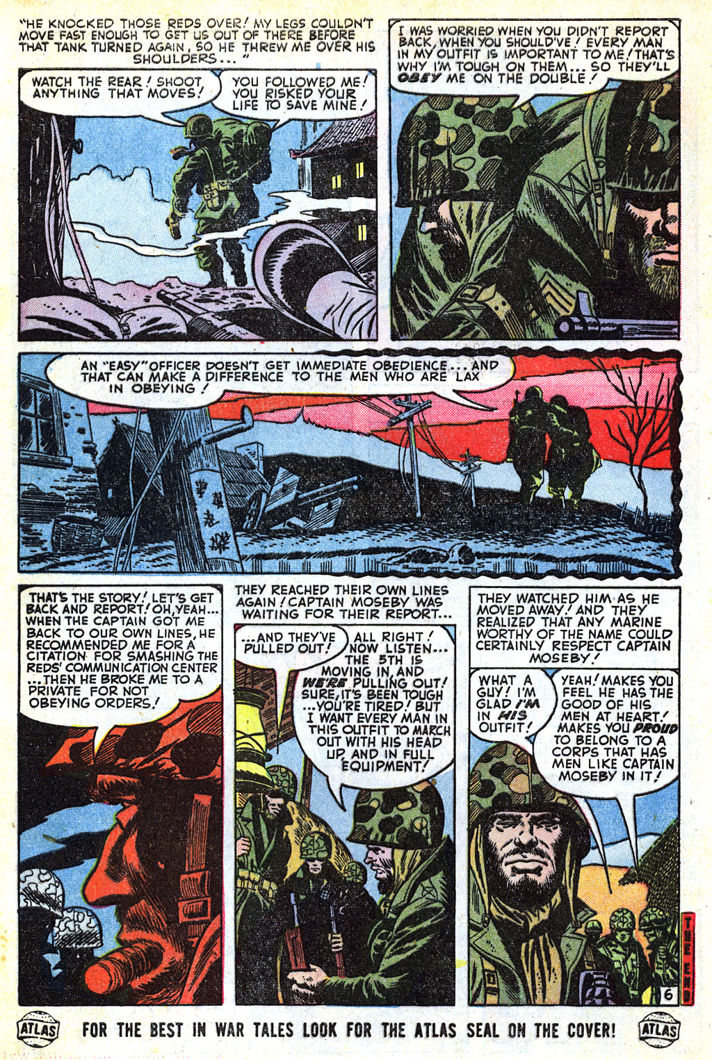 Read online Marines in Action comic -  Issue #2 - 32