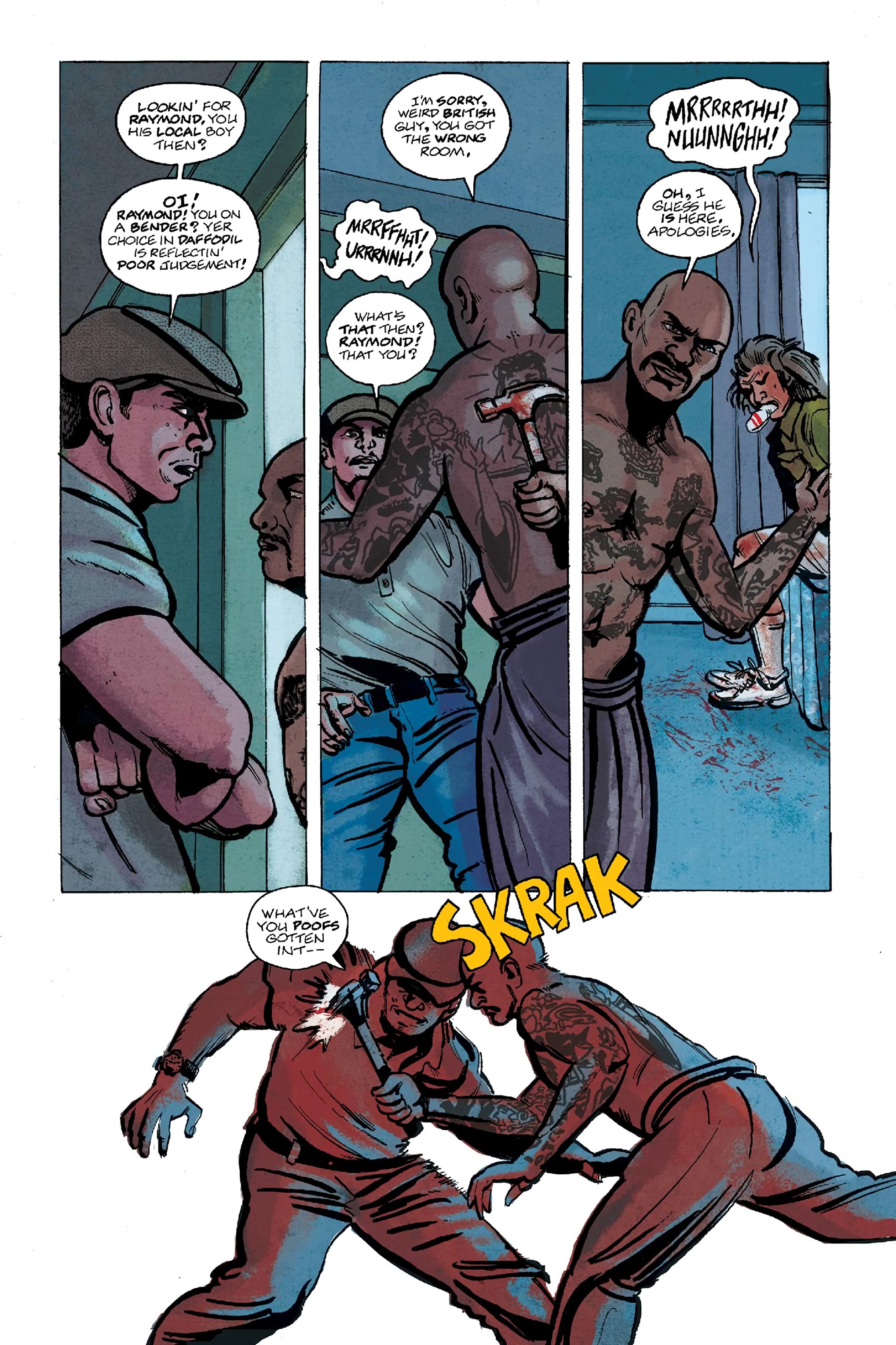Read online Stringer: A Crime Thriller comic -  Issue # TPB - 40
