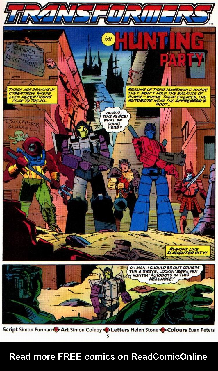 Read online The Transformers Annual comic -  Issue #1991 - 20
