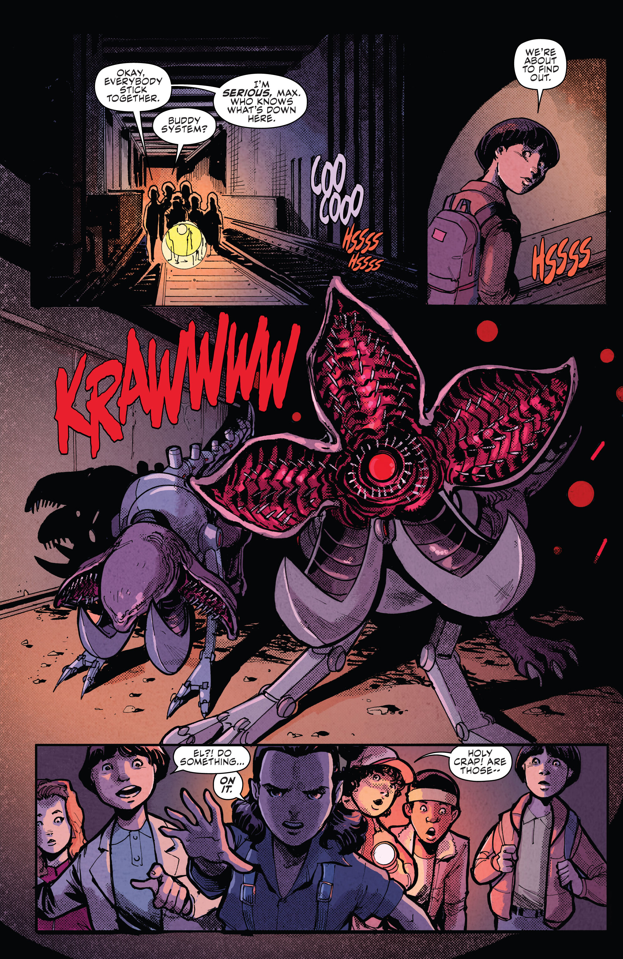 Read online Teenage Mutant Ninja Turtles x Stranger Things comic -  Issue #1 - 7