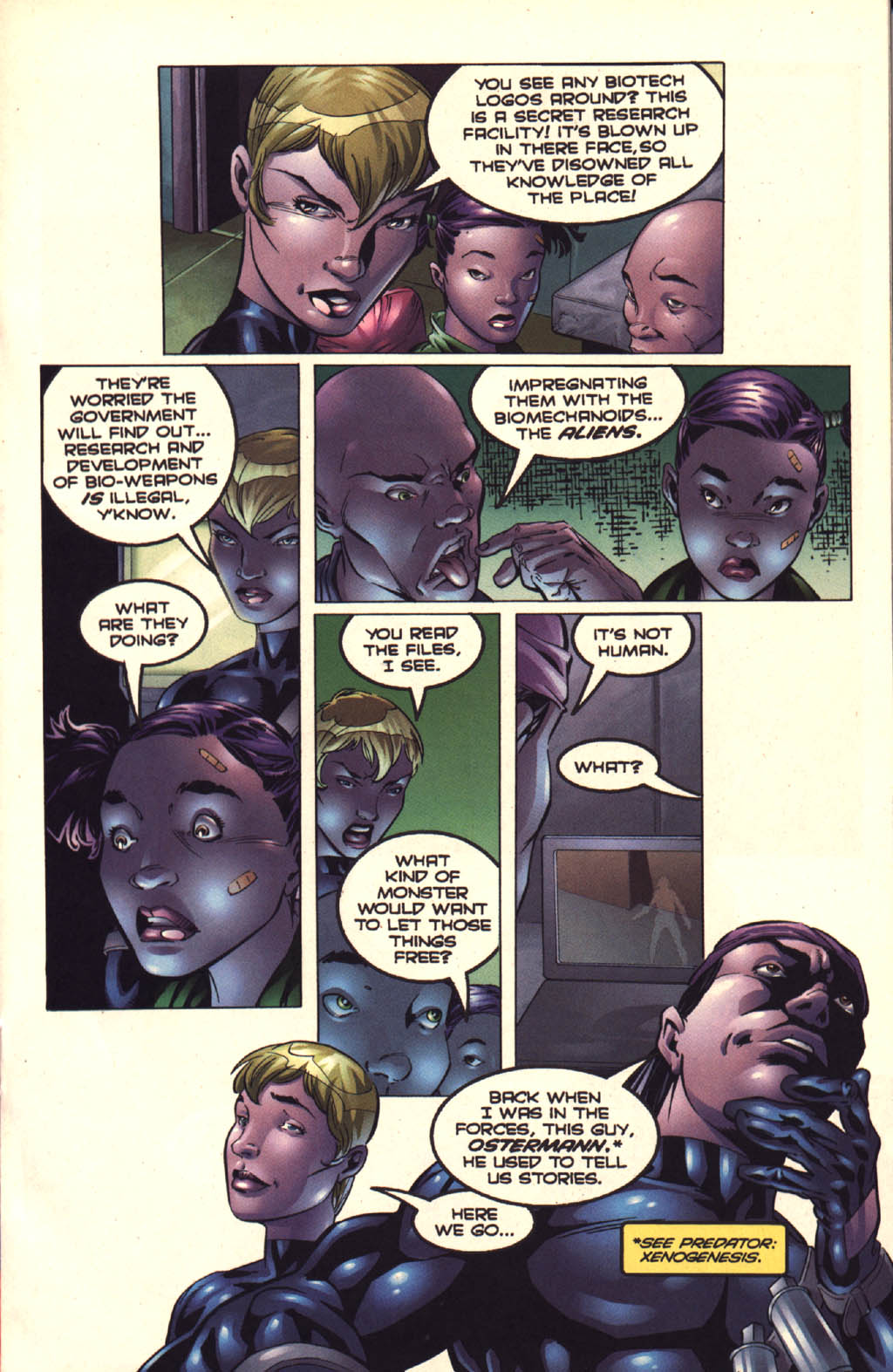 Read online Aliens vs. Predator: Xenogenesis comic -  Issue #3 - 12
