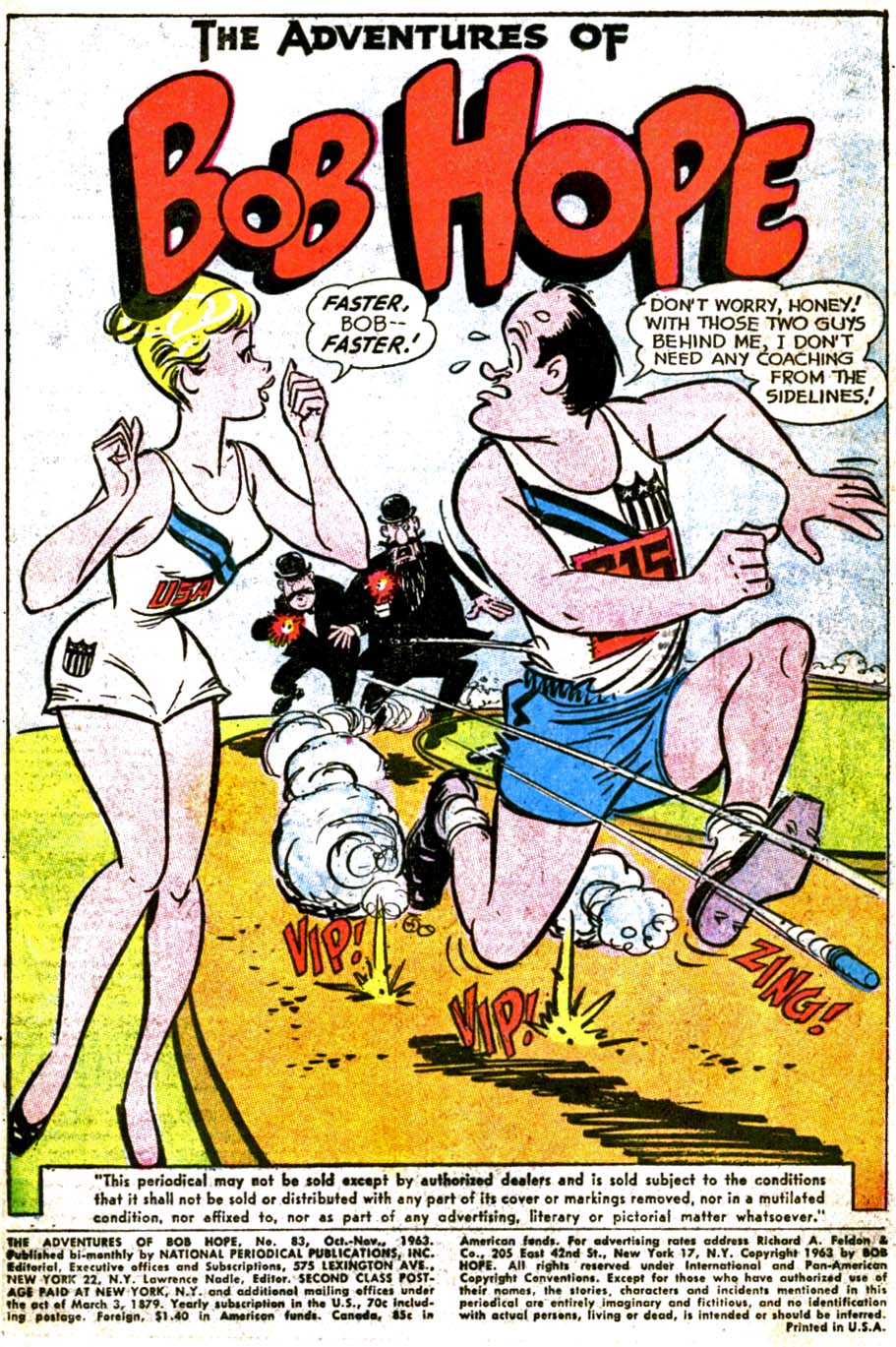 Read online The Adventures of Bob Hope comic -  Issue #83 - 3