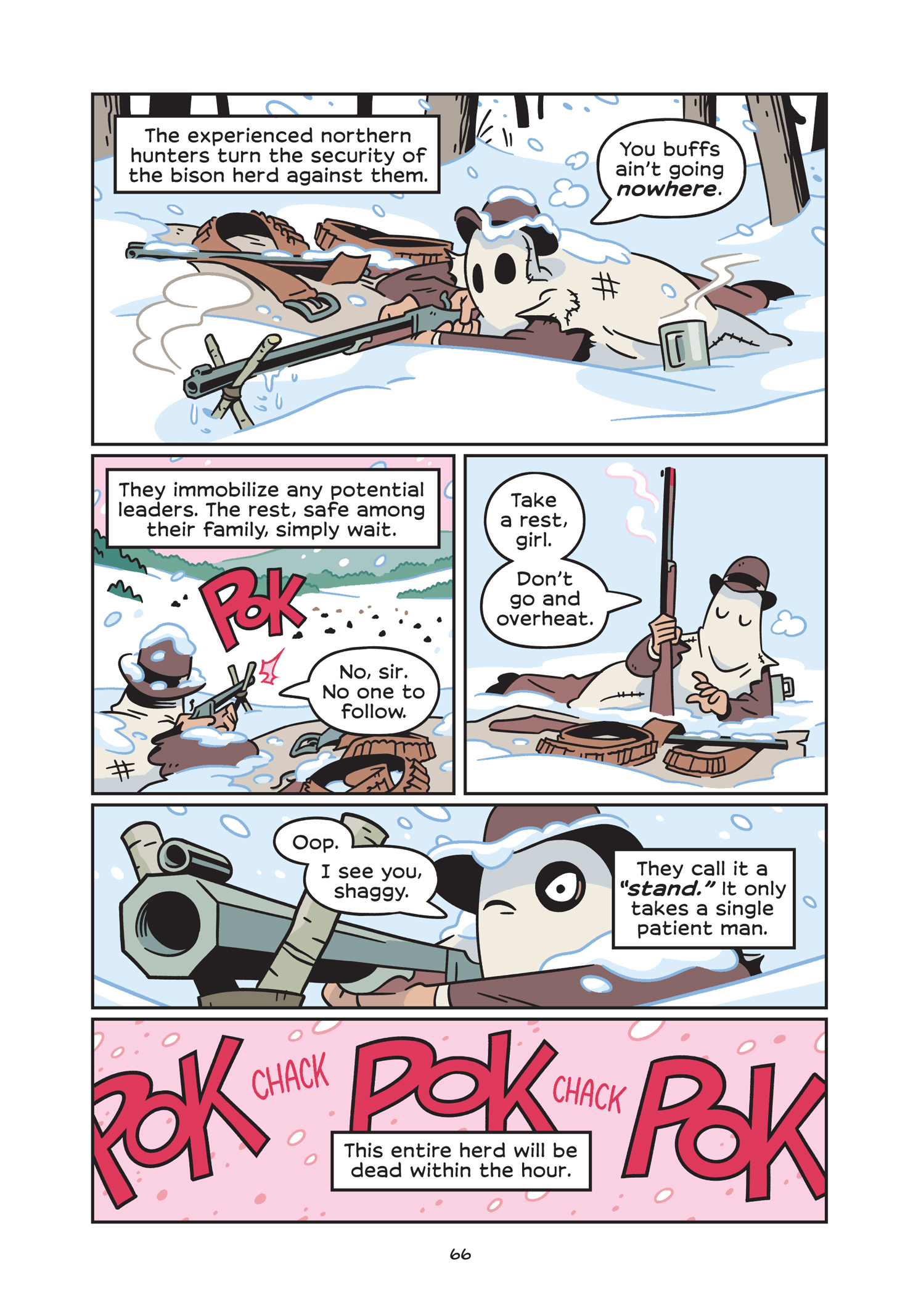 Read online History Comics comic -  Issue # The American Bison - The Buffalos Survival Tale - 72