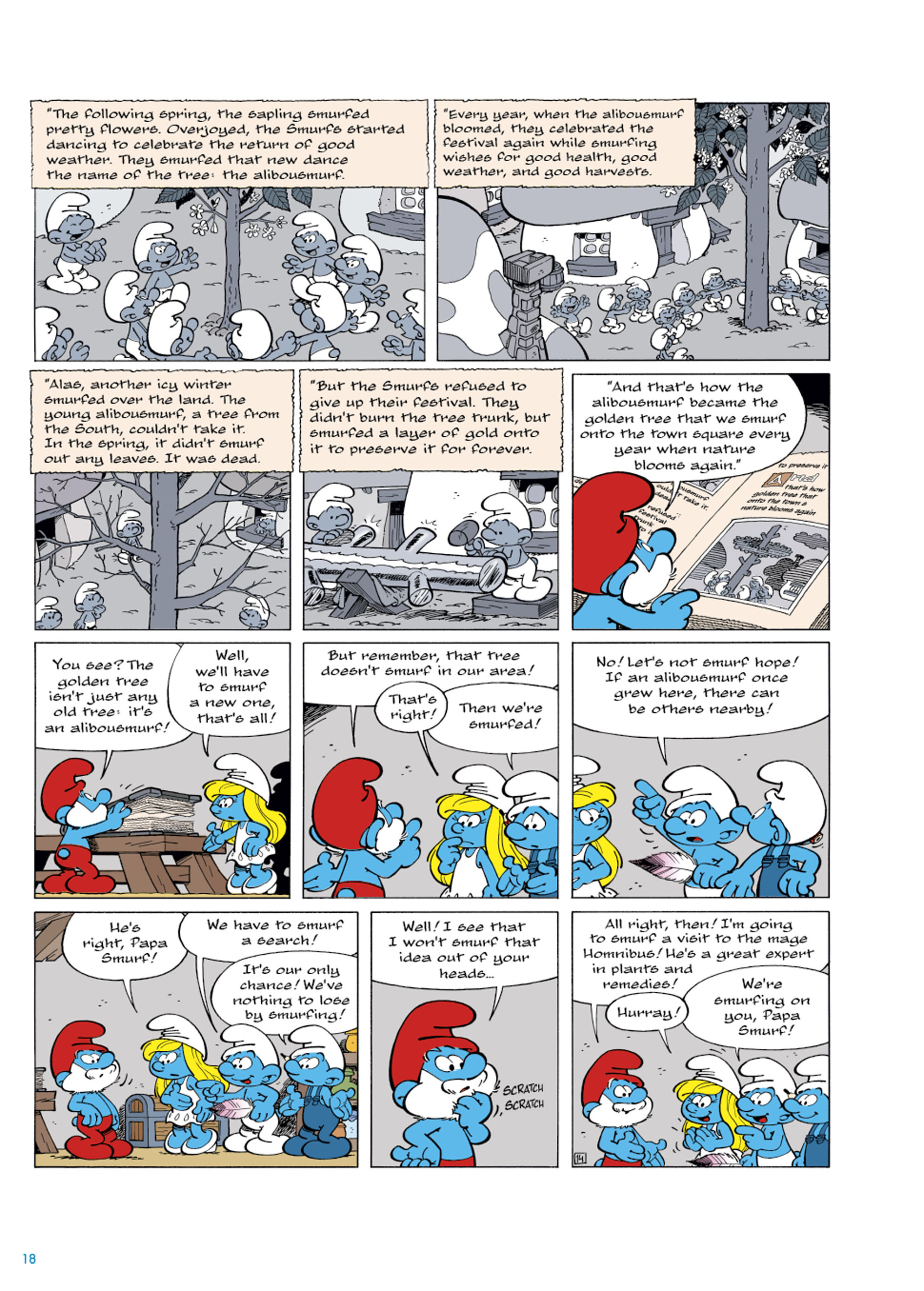 Read online The Smurfs Tales comic -  Issue # TPB 5 (Part 1) - 19
