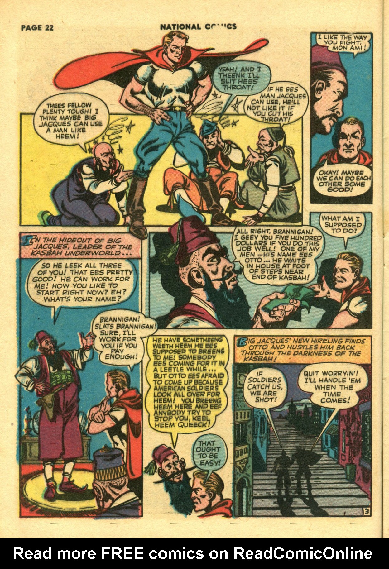 Read online National Comics comic -  Issue #35 - 24