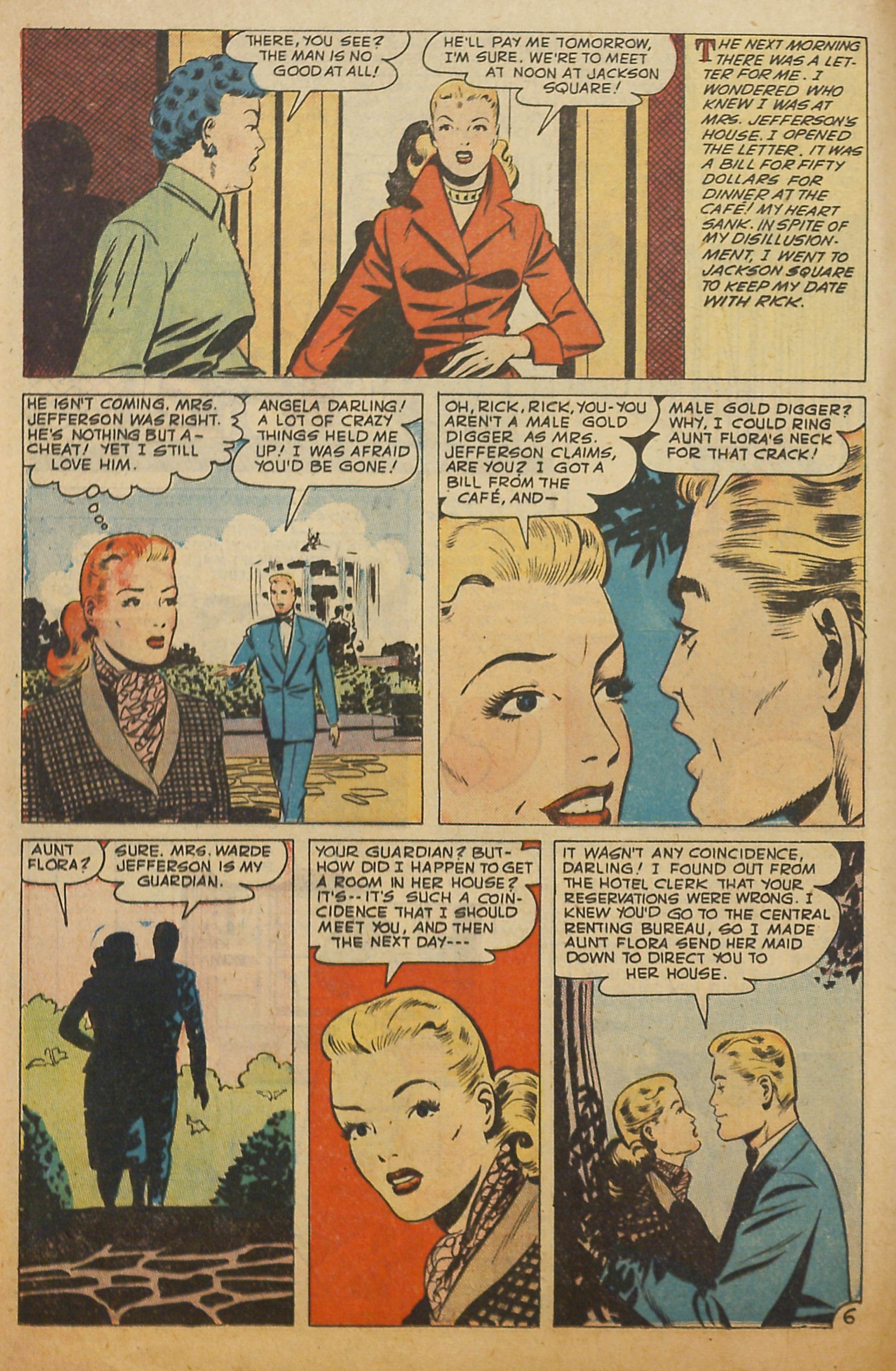 Read online Glamorous Romances comic -  Issue #46 - 16