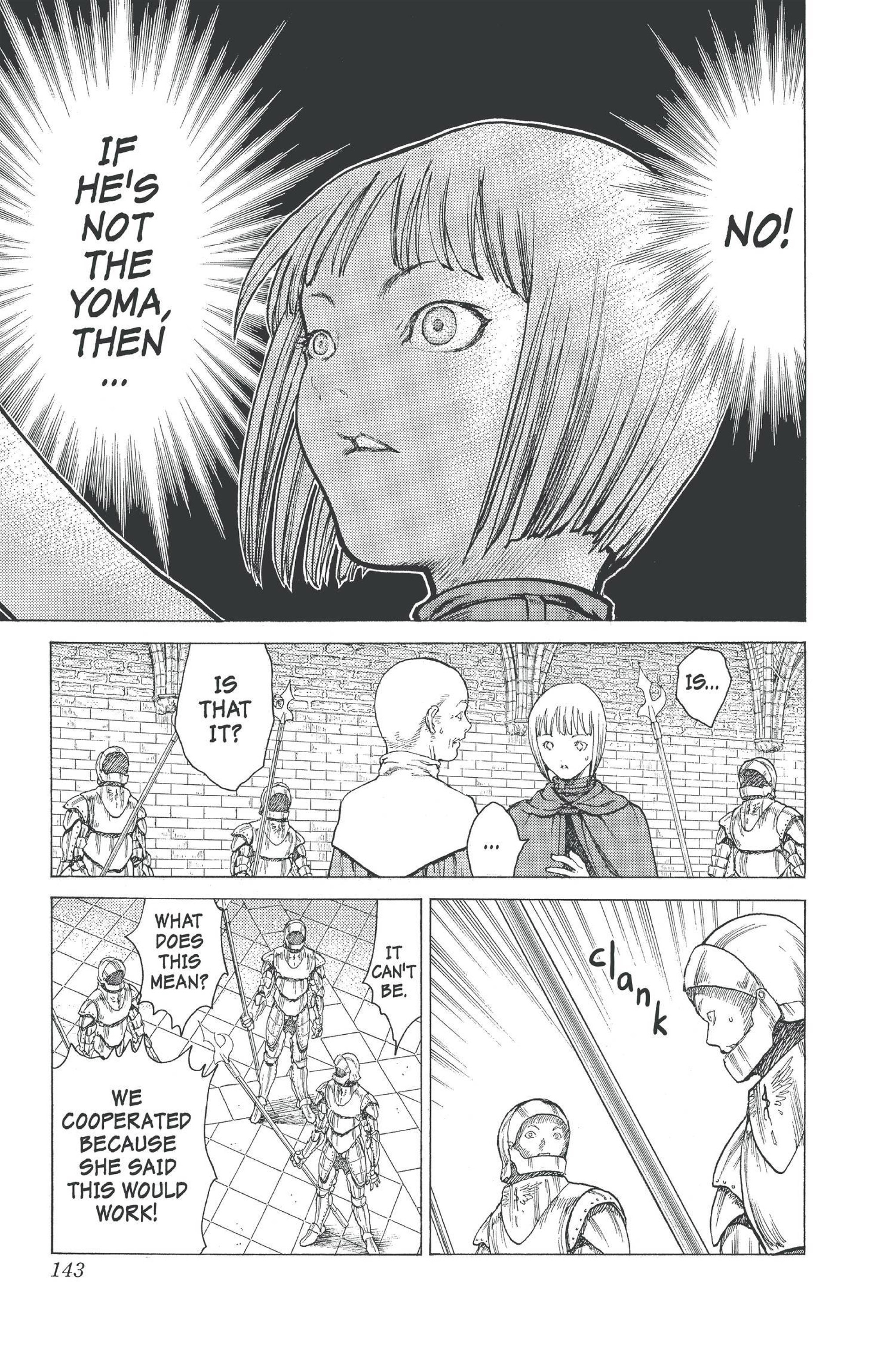 Read online Claymore comic -  Issue #2 - 137