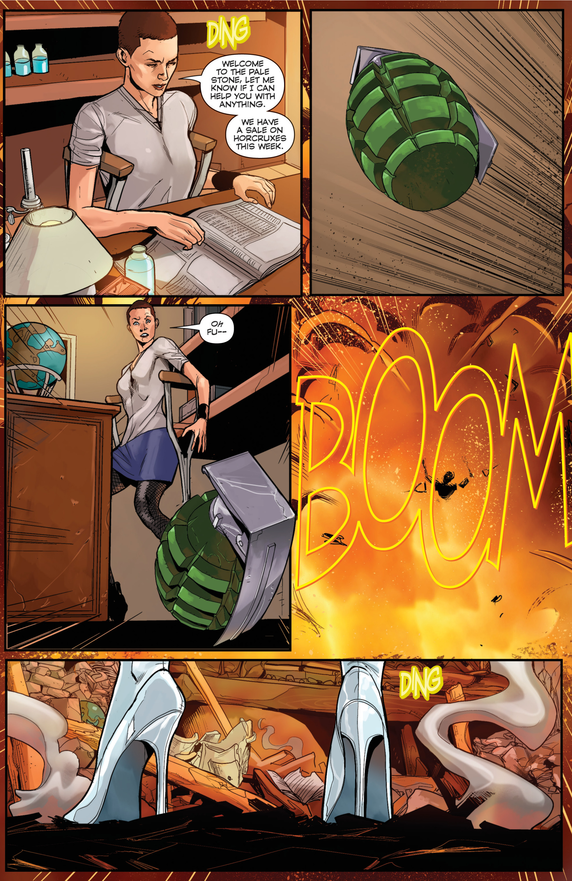 Read online Cinderella Serial Killer Princess comic -  Issue #1 - 9