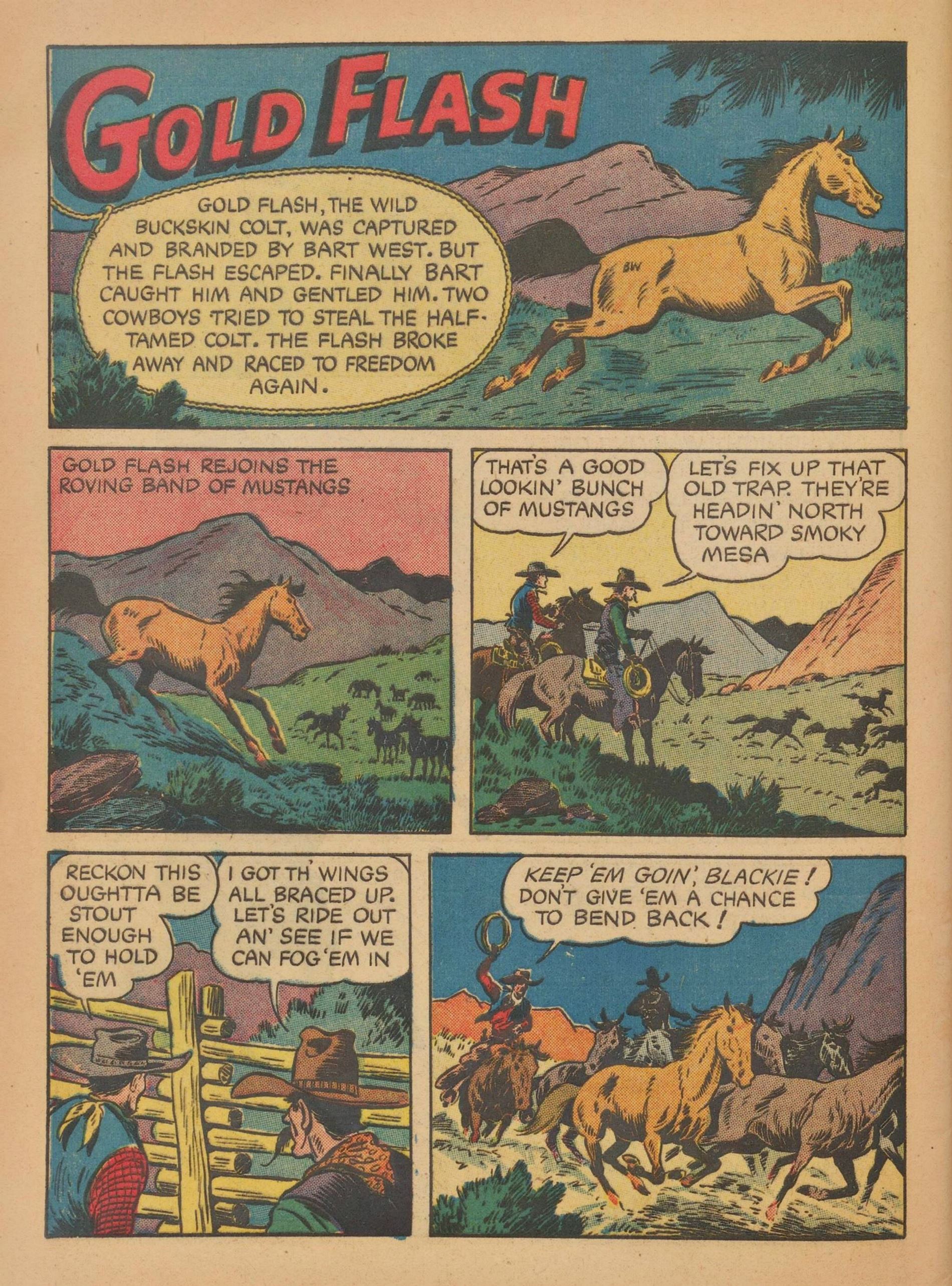 Read online Gene Autry Comics comic -  Issue #7 - 62