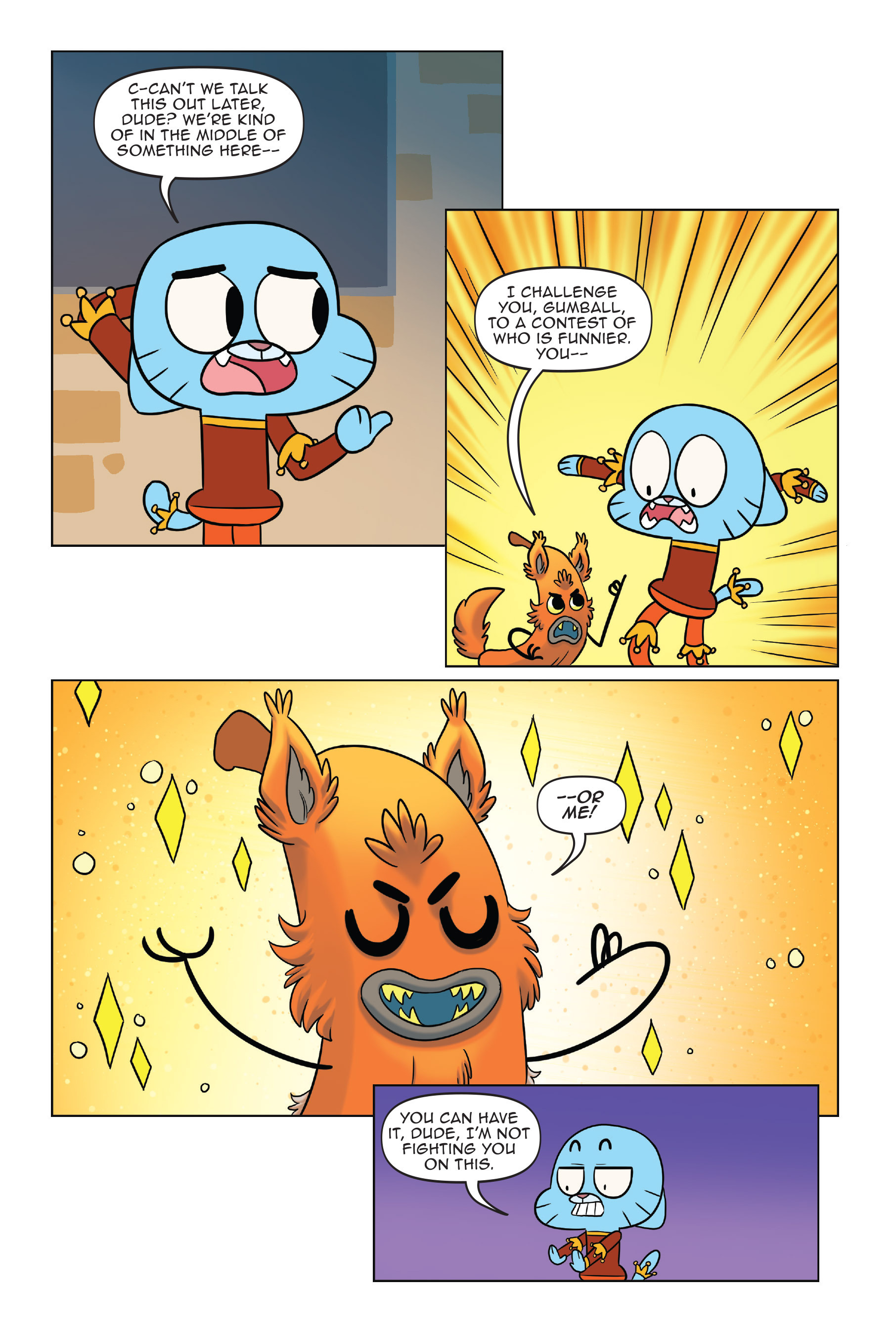 Read online The Amazing World of Gumball: Fairy Tale Trouble comic -  Issue # Full - 117