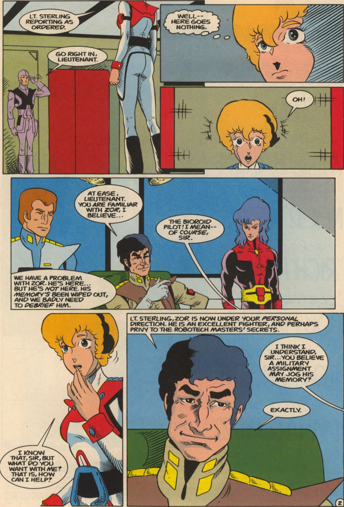 Read online Robotech Masters comic -  Issue #12 - 4
