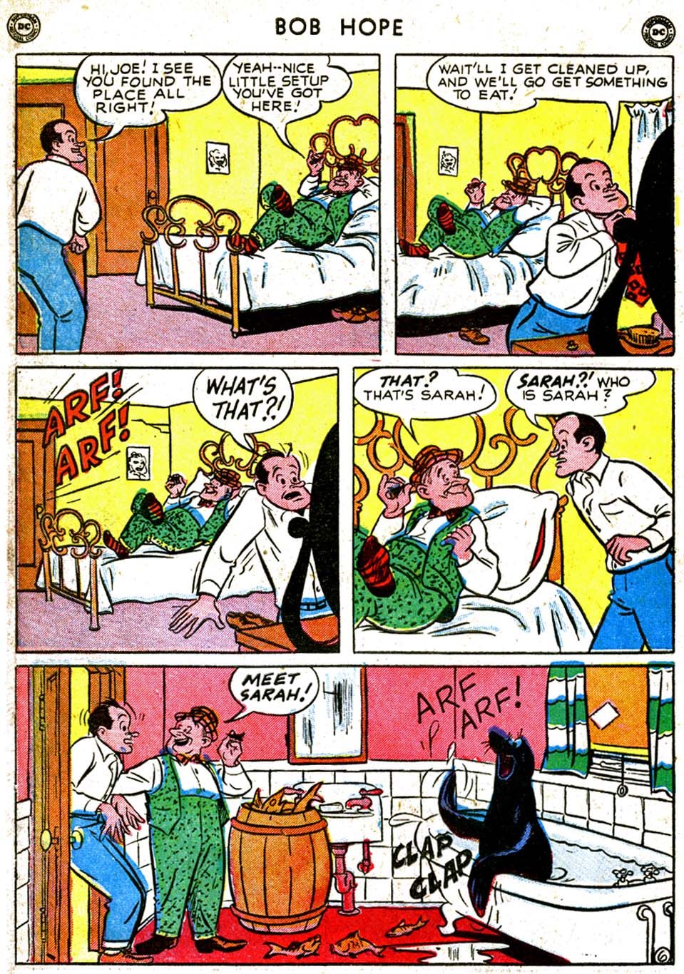 Read online The Adventures of Bob Hope comic -  Issue #7 - 8