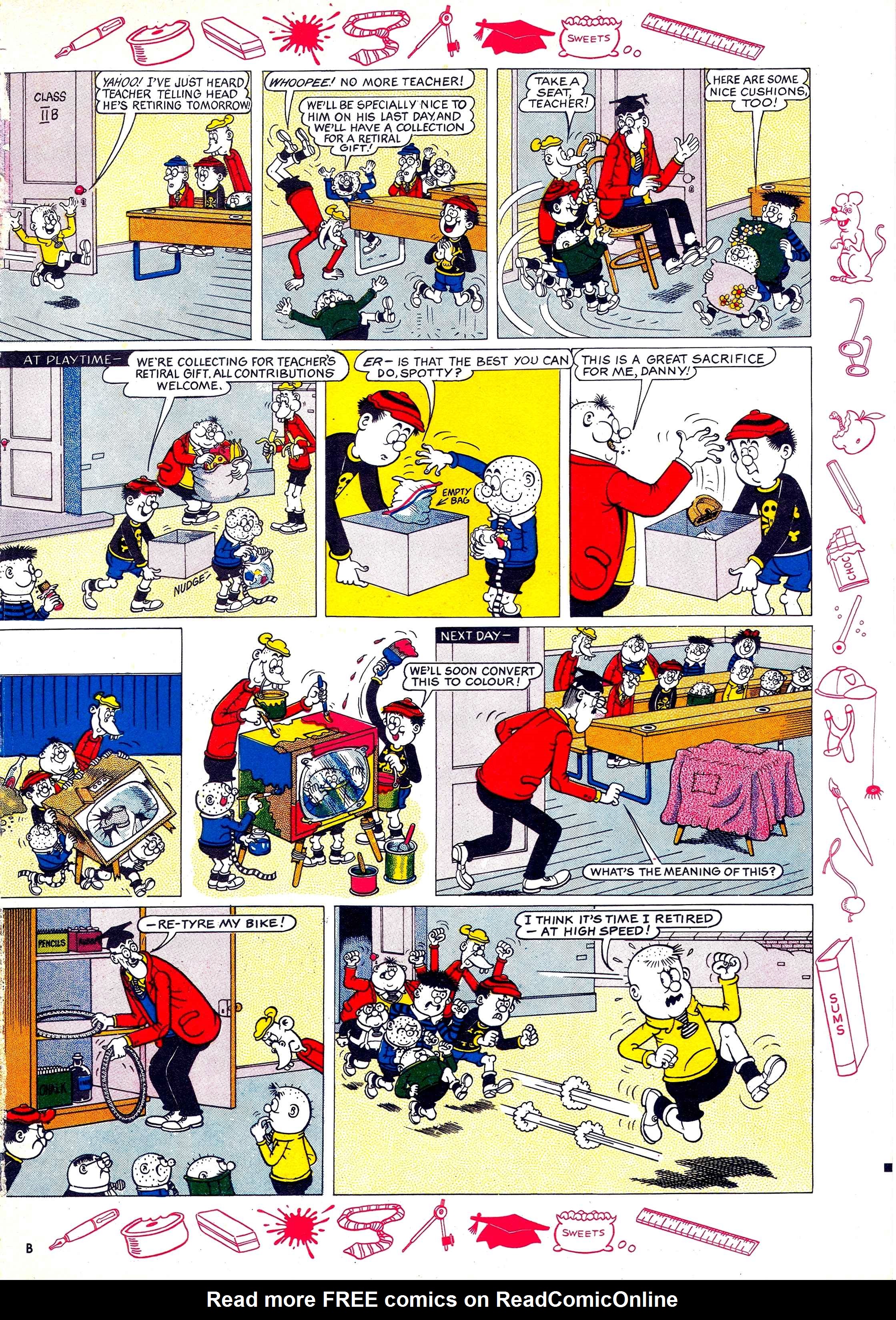 Read online Bash Street Kids comic -  Issue #1986 - 17