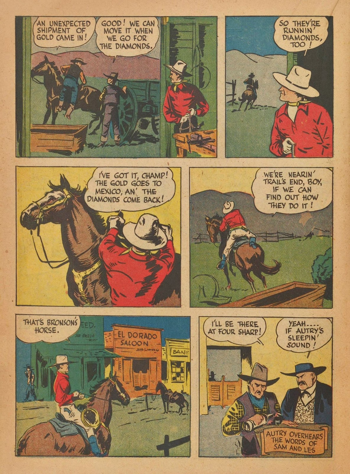 Gene Autry Comics issue 7 - Page 40