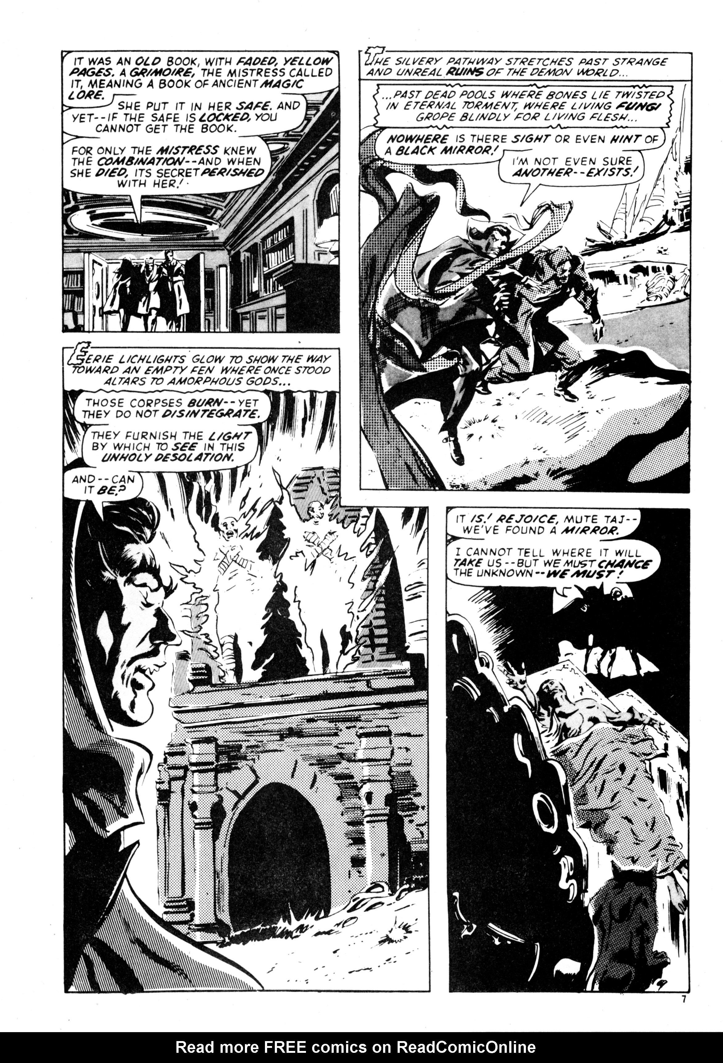 Read online Dracula Lives (1974) comic -  Issue #9 - 7