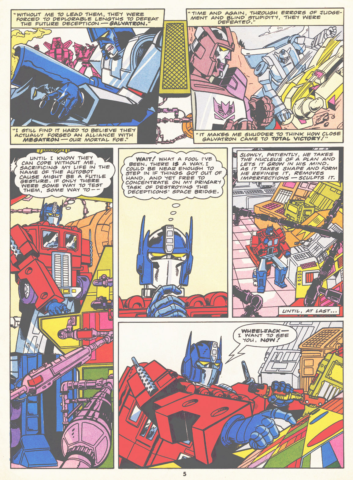 Read online The Transformers (UK) comic -  Issue #96 - 5