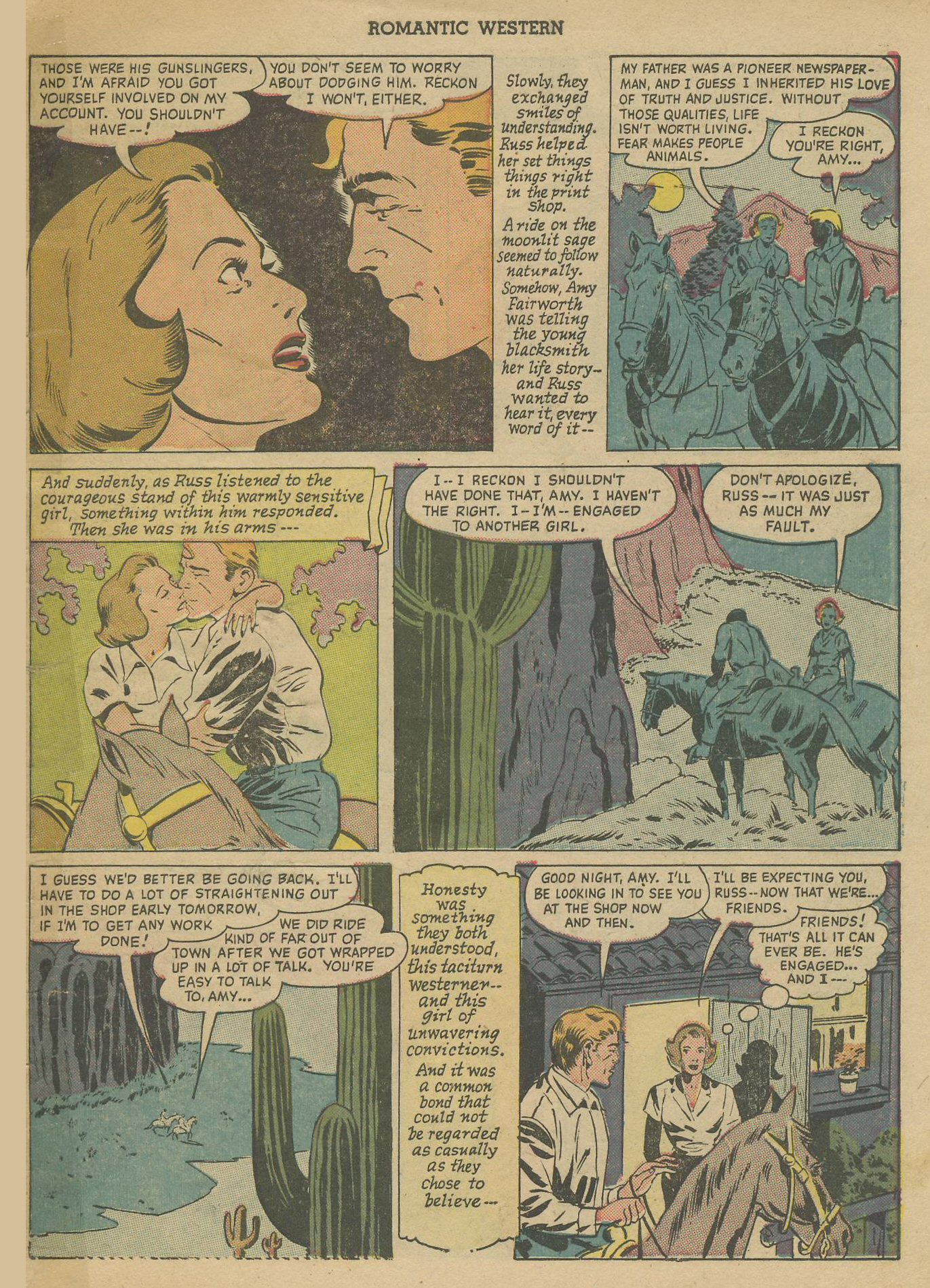 Read online Romantic Western comic -  Issue #3 - 31