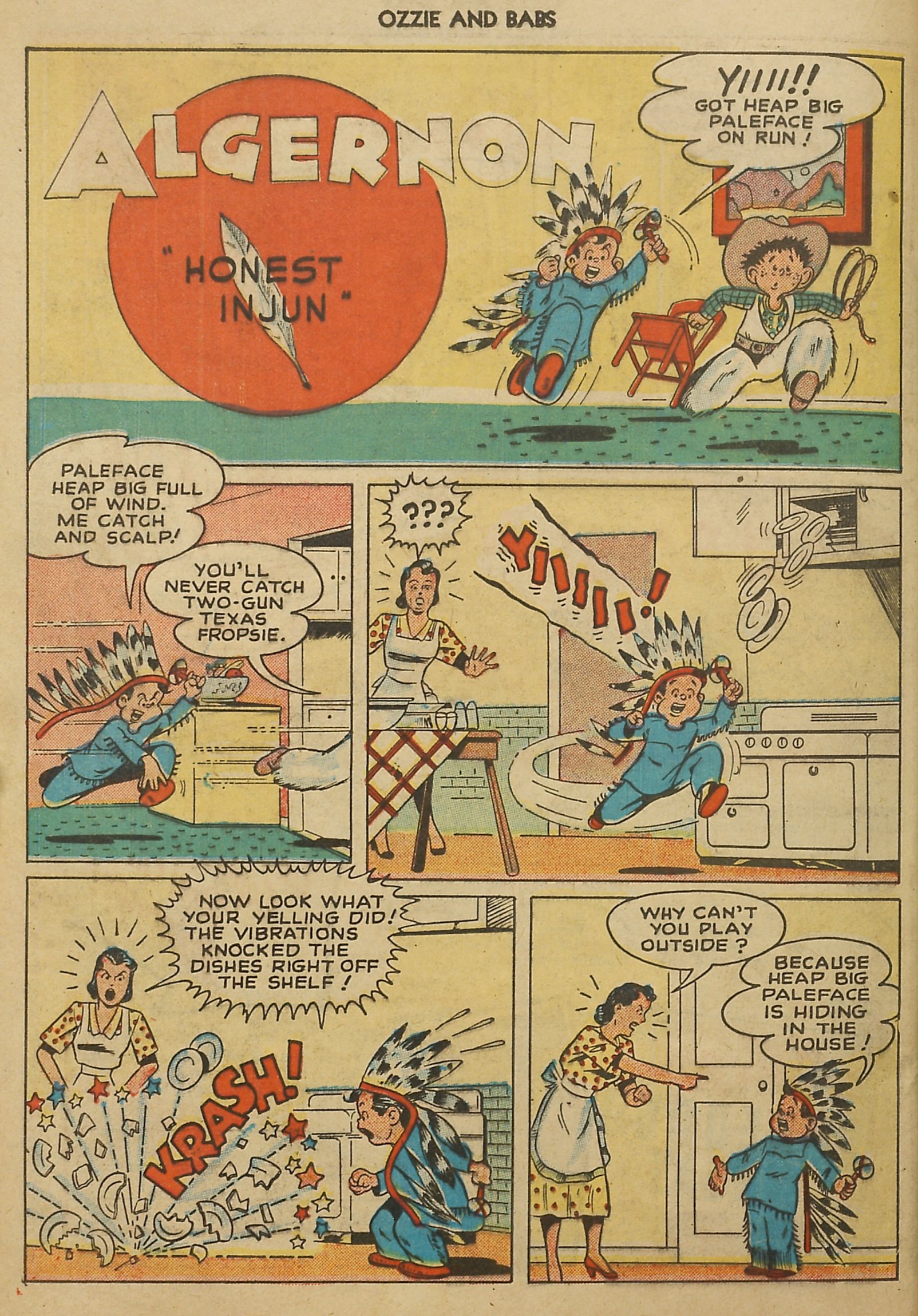 Read online Ozzie And Babs comic -  Issue #7 - 36