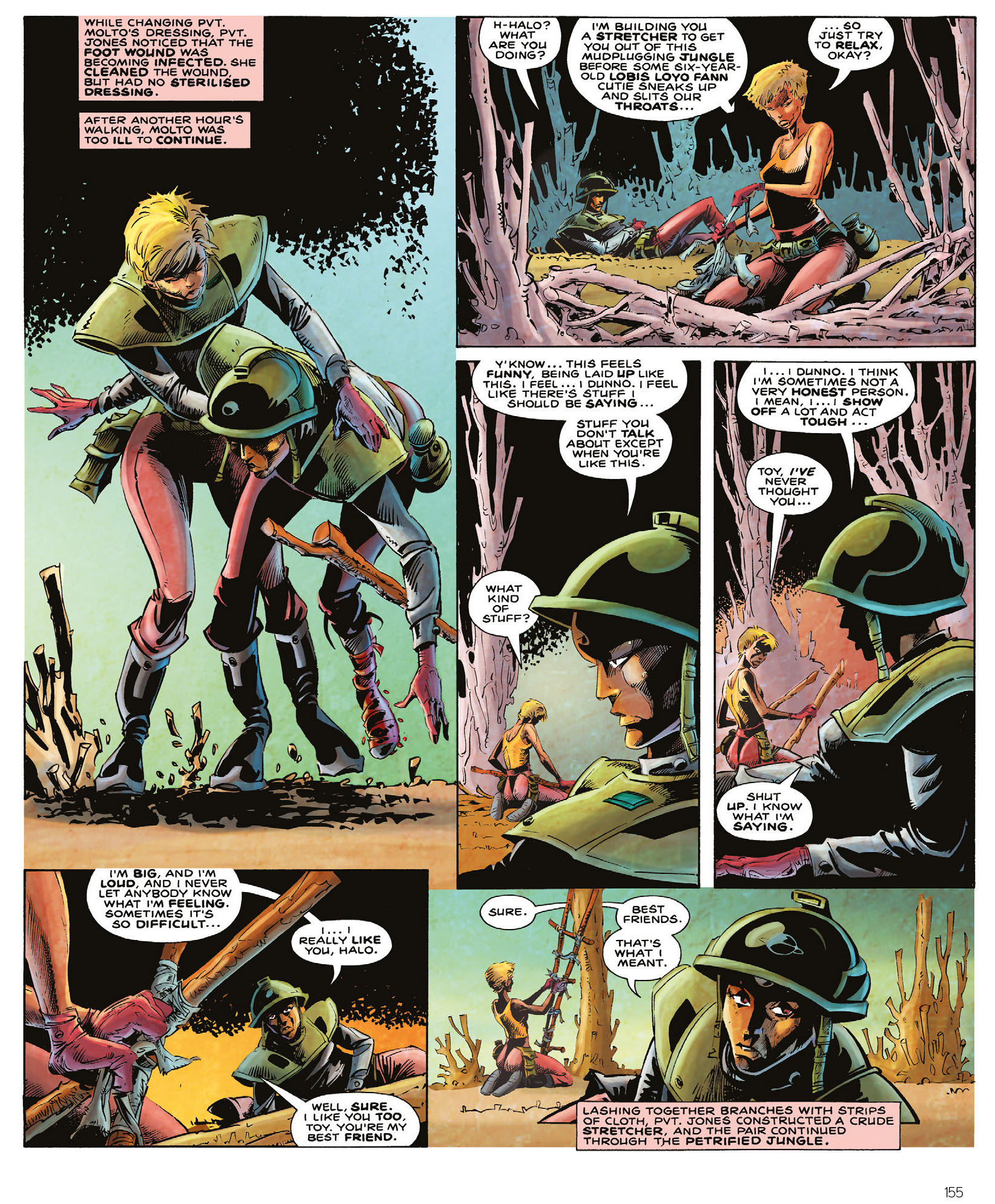 Read online The Ballad of Halo Jones: Full Colour Omnibus Edition comic -  Issue # TPB (Part 2) - 58
