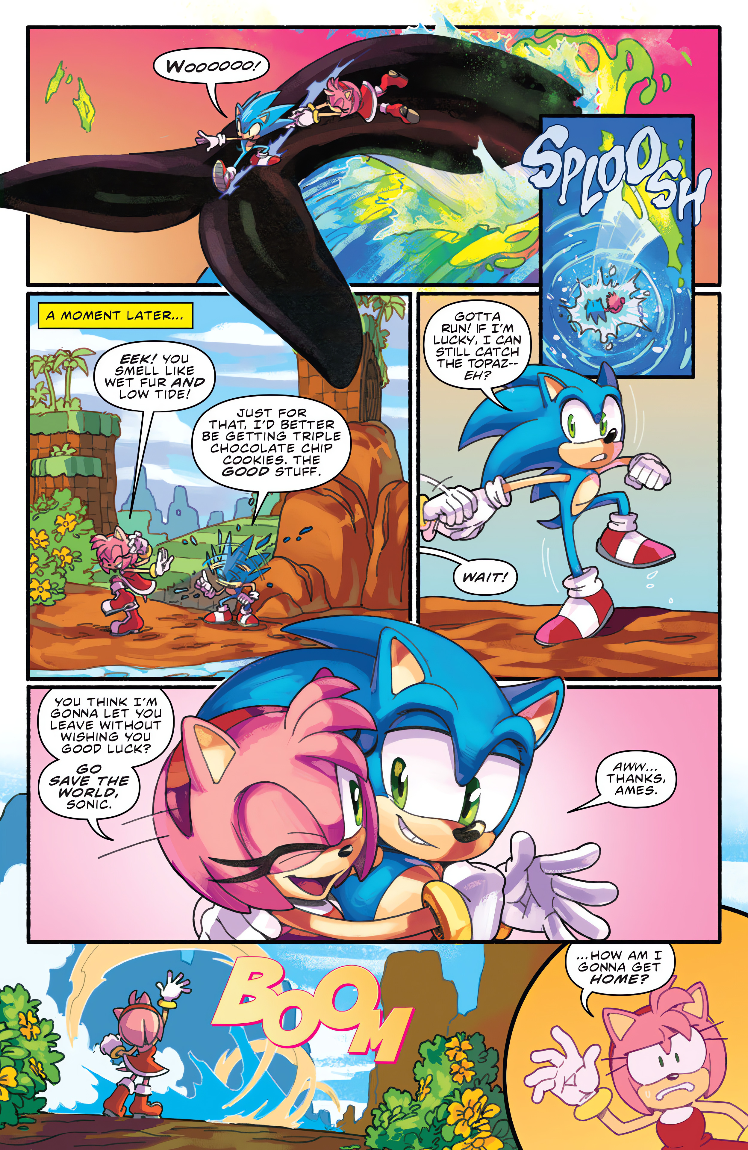 Read online Sonic the Hedgehog’s 900th Adventure comic -  Issue # Full - 16