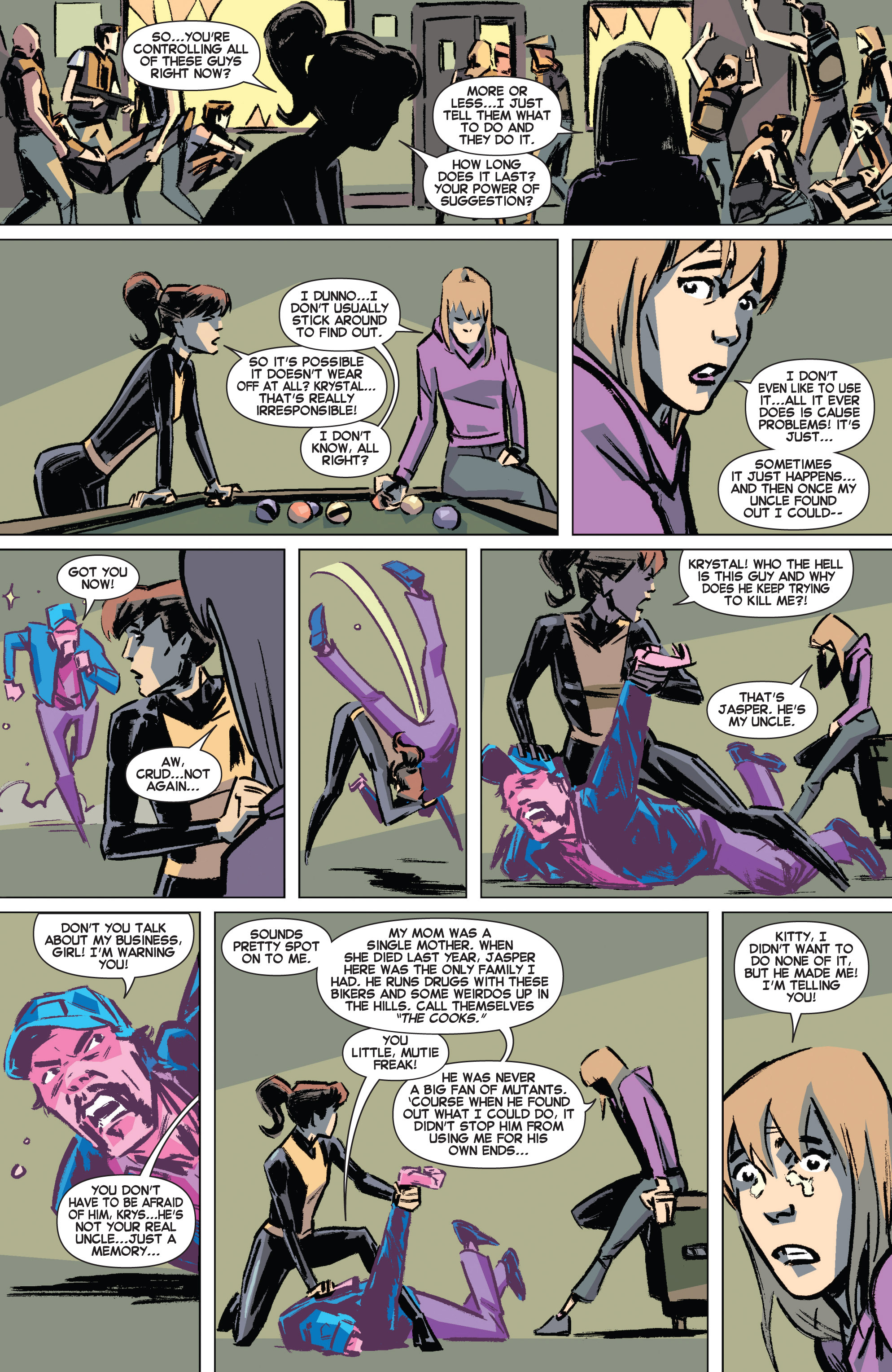 Read online Marvel Knights: X-Men comic -  Issue #4 - 12
