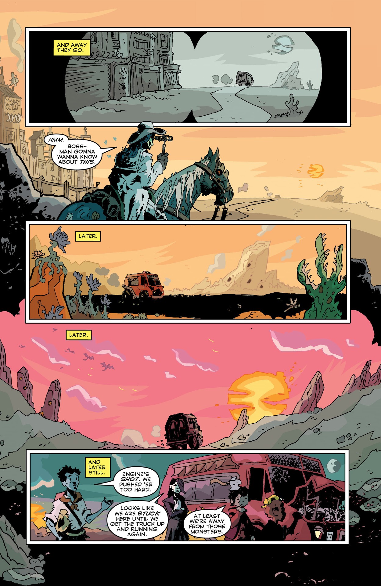 Read online In Hell We Fight! comic -  Issue #4 - 17